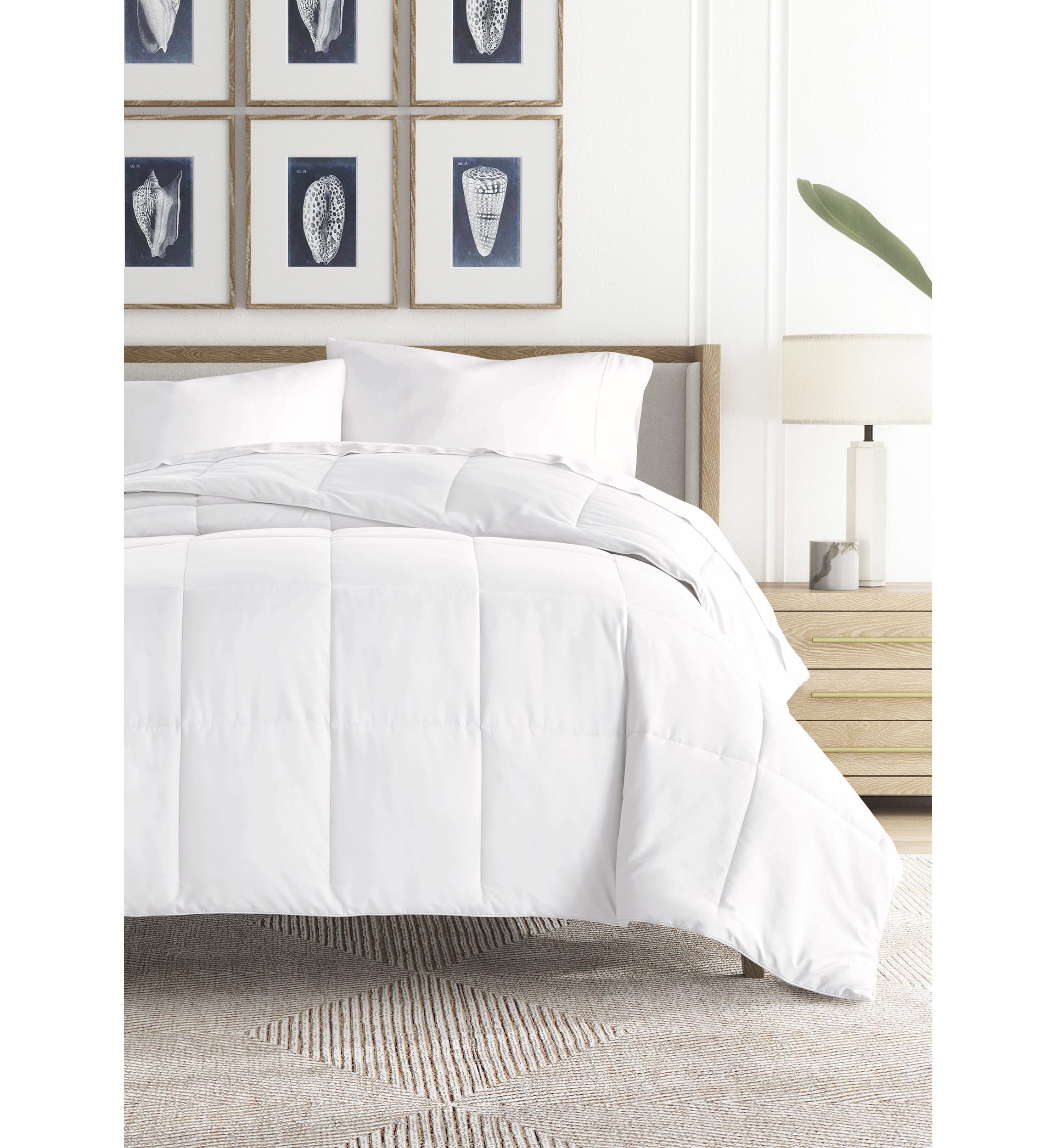 Ultra Soft Microfiber Down-Alternative White Duvet Insert