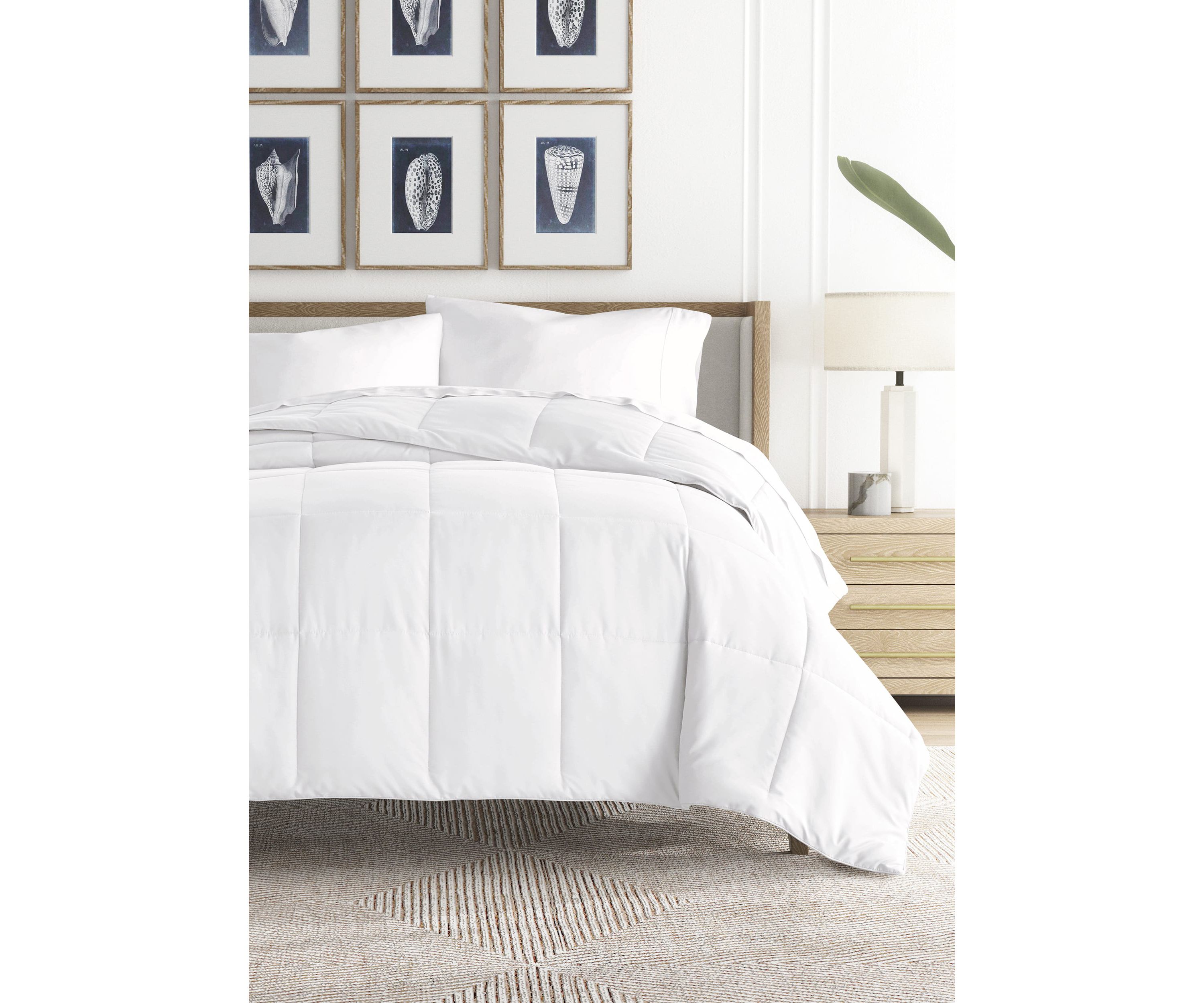 Ultra Soft Microfiber Down-Alternative White Duvet Insert