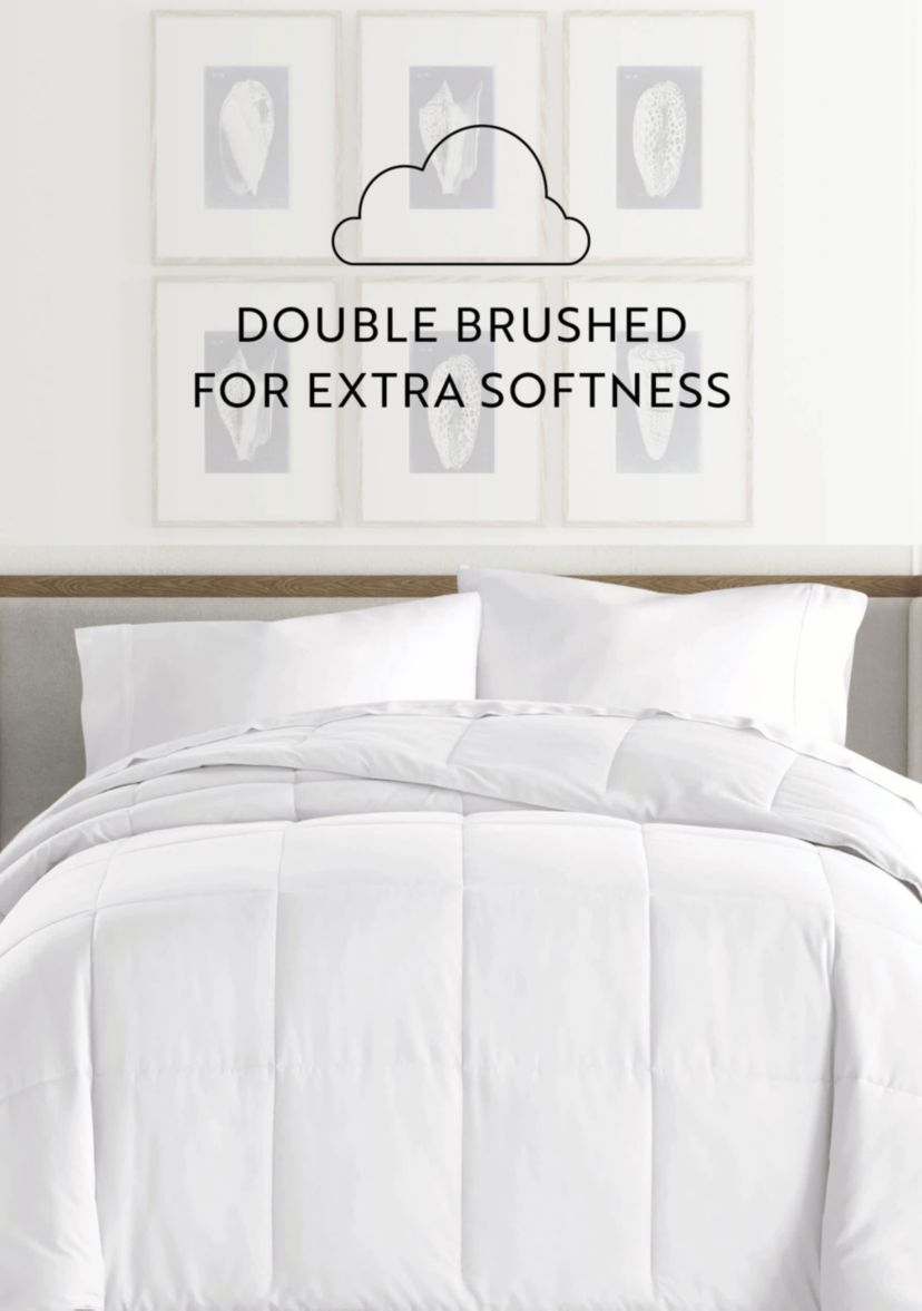 Ultra Soft Microfiber Down-Alternative White Duvet Insert