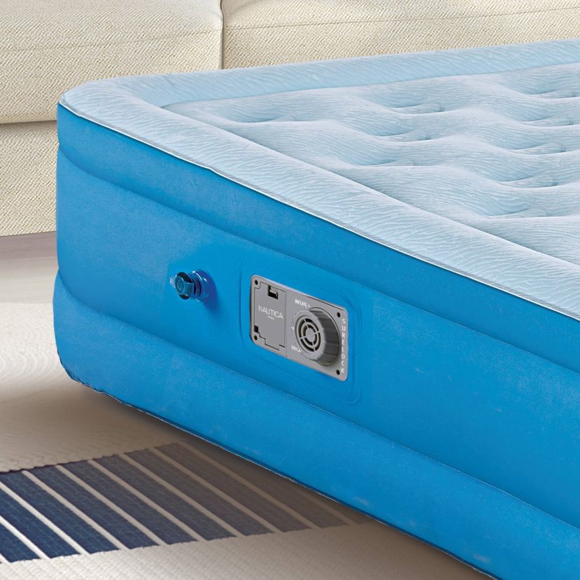 Beautyrest Posture Lux Air Bed Mattress with Express Pump and Raised Edge Support,