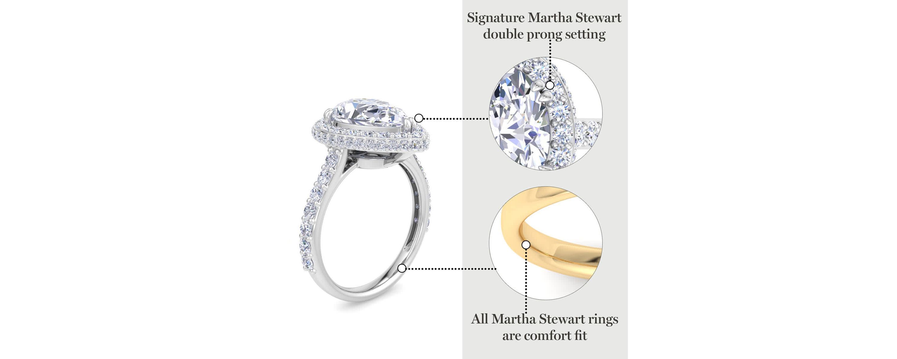 Lab Created 4 Carat Pear Shape Lab Grown Diamond Hidden Halo Engagement Ring Available in 14K White and Yellow Gold