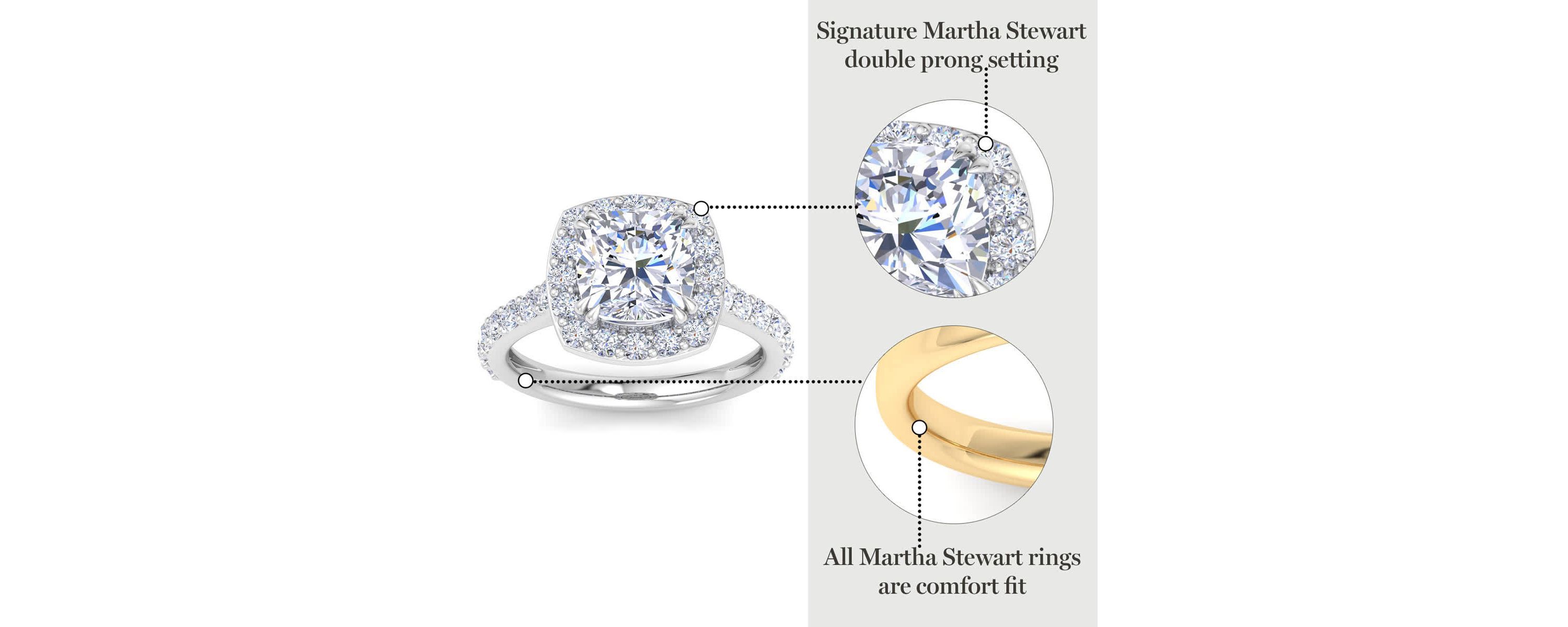 Lab Created 4 Carat Cushion Cut Lab Grown Diamond Halo Engagement Ring Available in 14K White and Yellow Gold