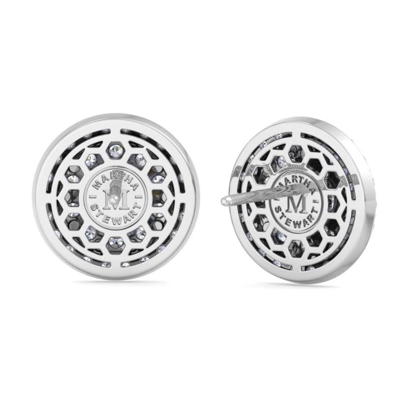 Lab Created 4 Carat Lab Grown Diamond Halo Stud Earrings Available In 14 Karat White Or Yellow Gold