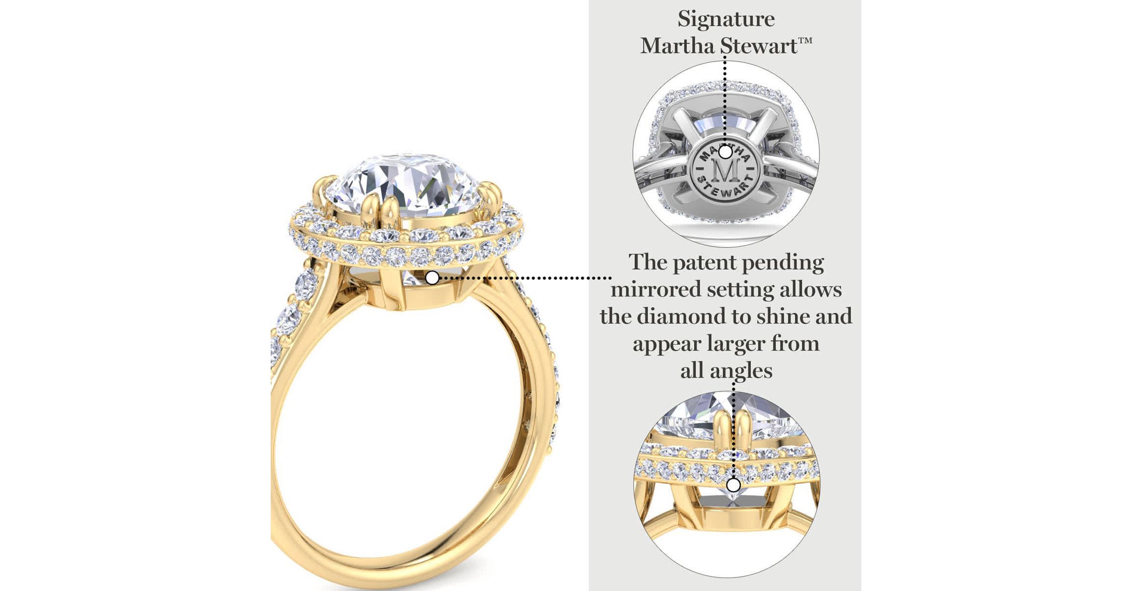 Lab Created 5 Carat Marquise Shape Lab Grown Diamond Three Stone Engagement Ring Available in 14K White and Yellow Gold