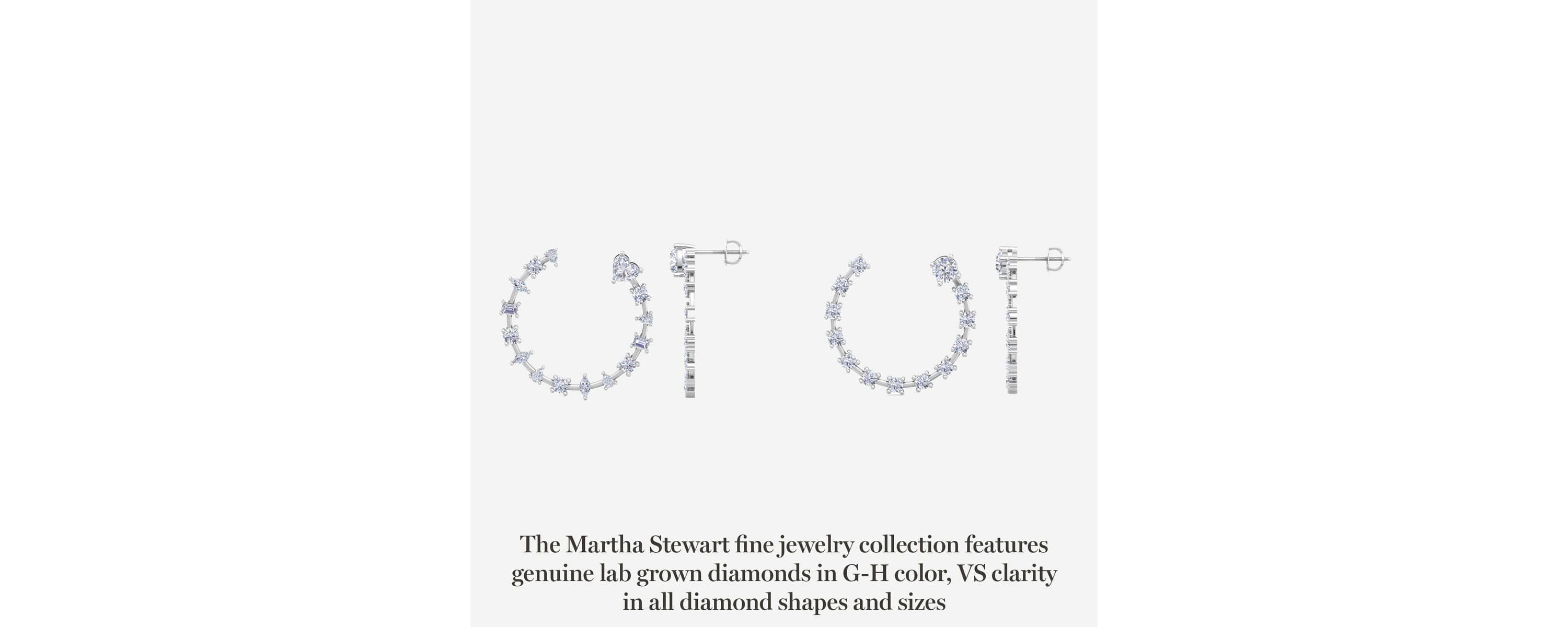 Lab Created 3 Carat Lab Grown Diamond Hoop Earrings Available In 14 Karat White Or Yellow Gold