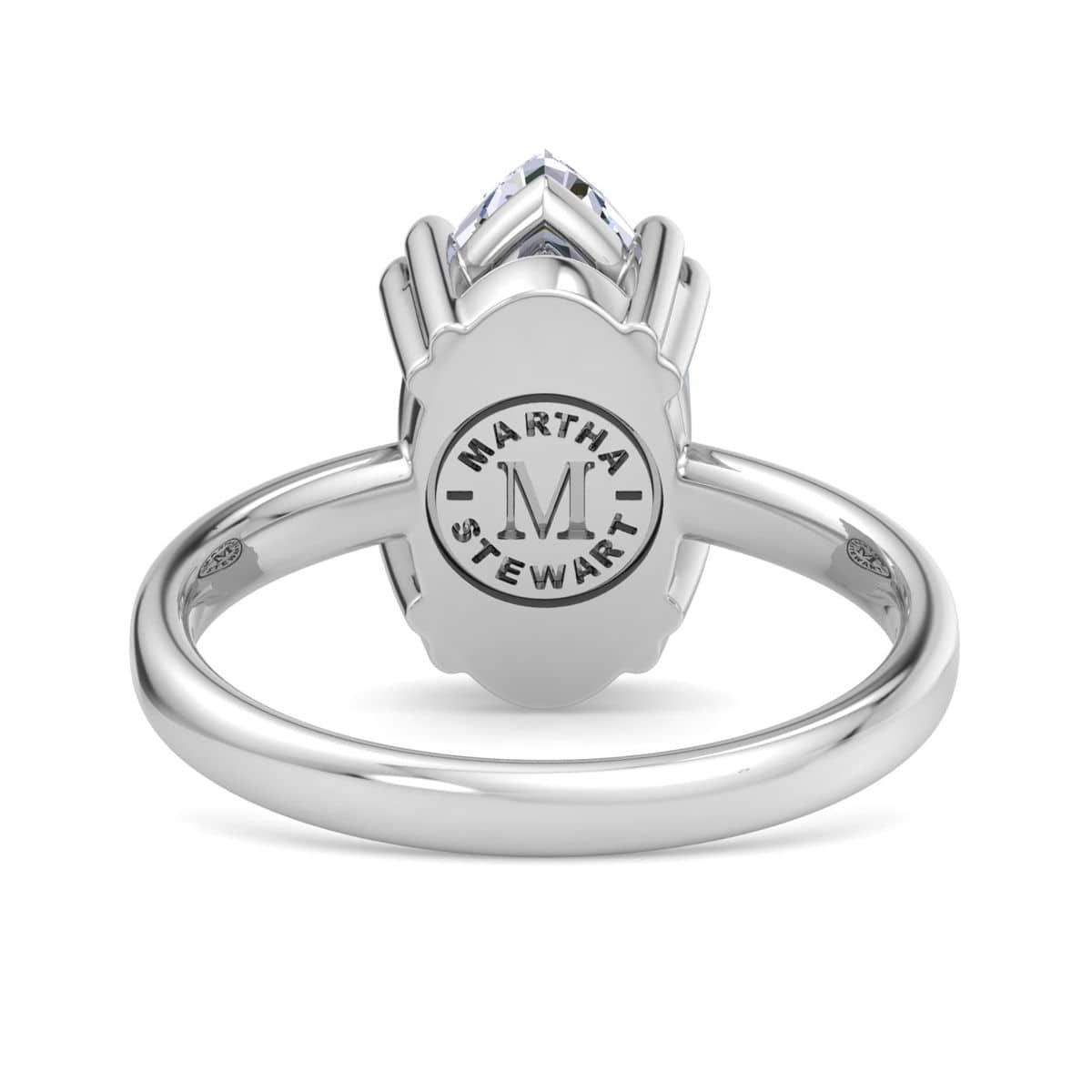 Lab Created 2 Carat Marquise Shape Lab Grown Diamond Solitaire Engagement Ring Available in 14K White and Yellow Gold