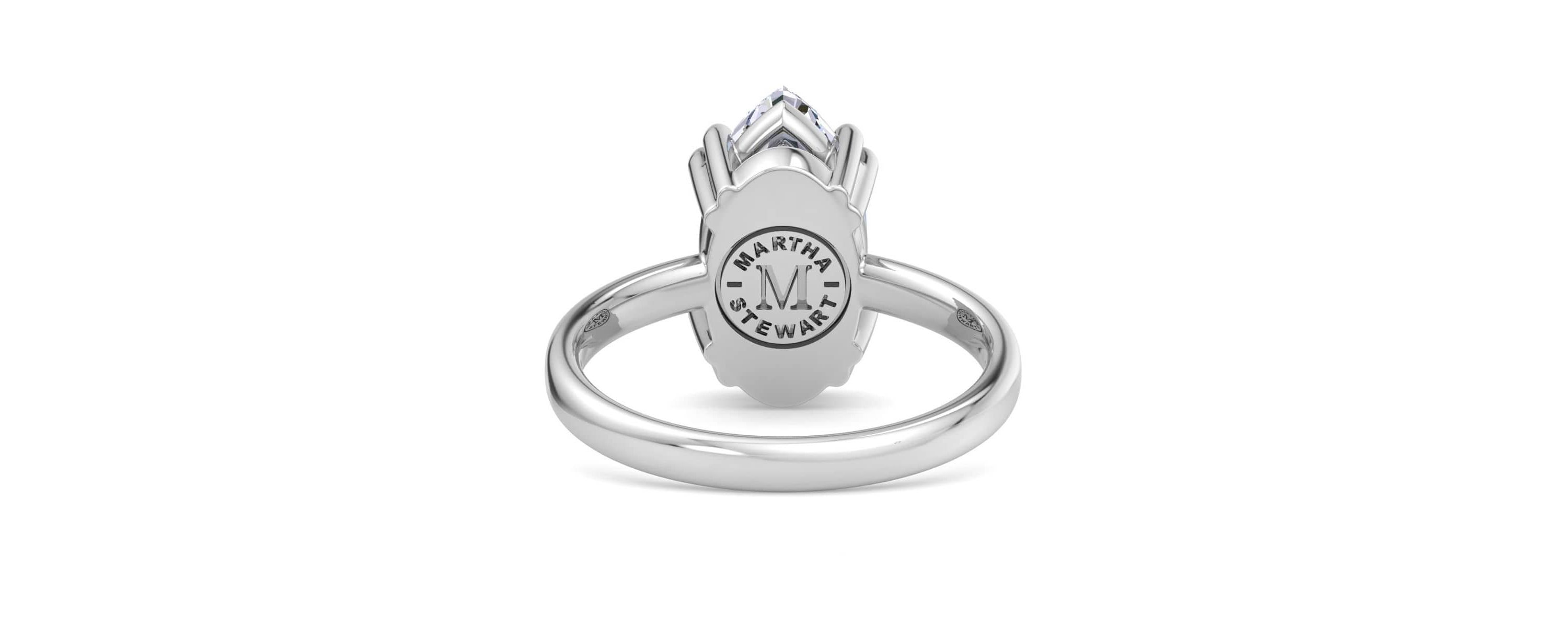 Lab Created 2 Carat Marquise Shape Lab Grown Diamond Solitaire Engagement Ring Available in 14K White and Yellow Gold