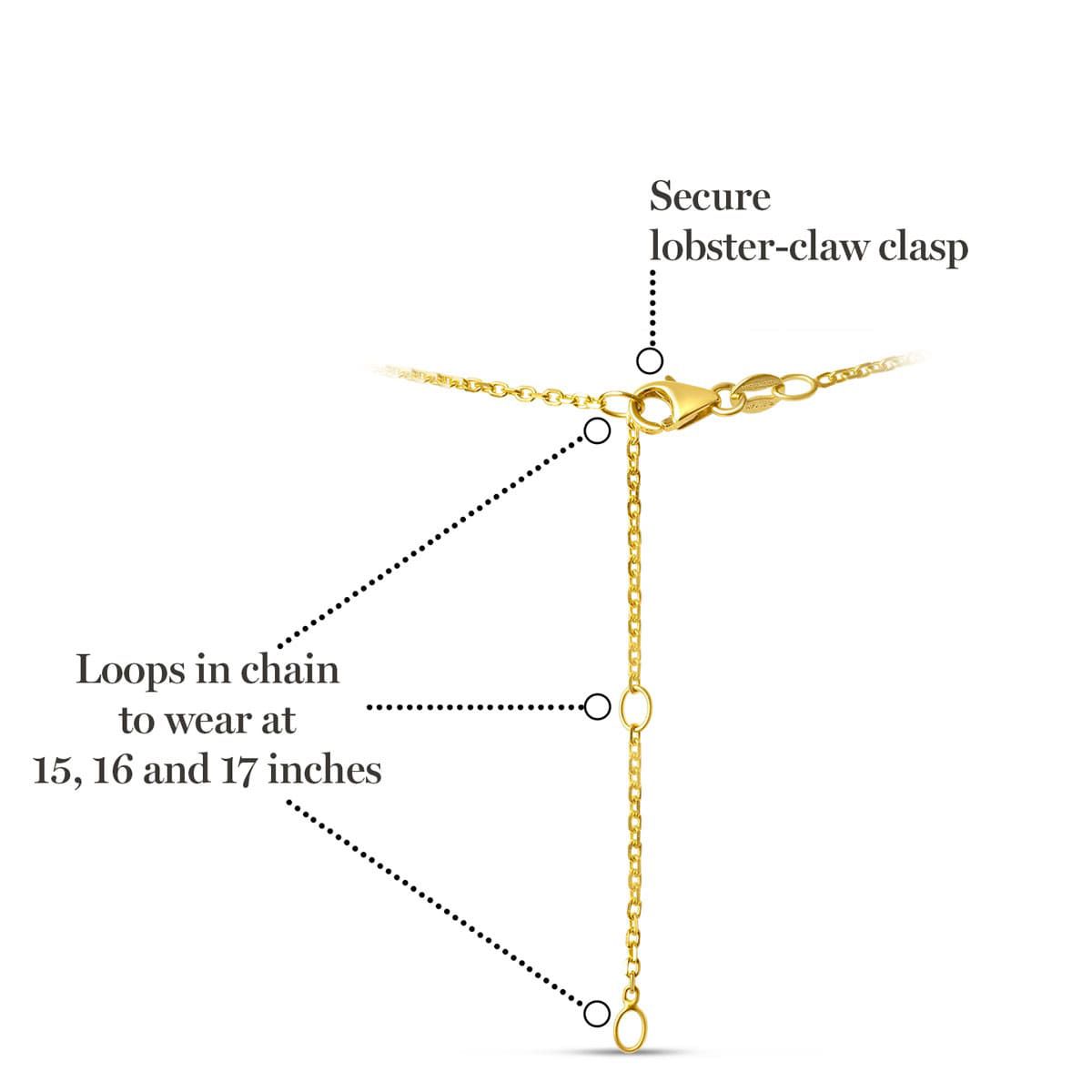Lab Created 4 Carat Lab Grown Diamond Marquise Circle Necklace Available In 14K White and Yellow Gold