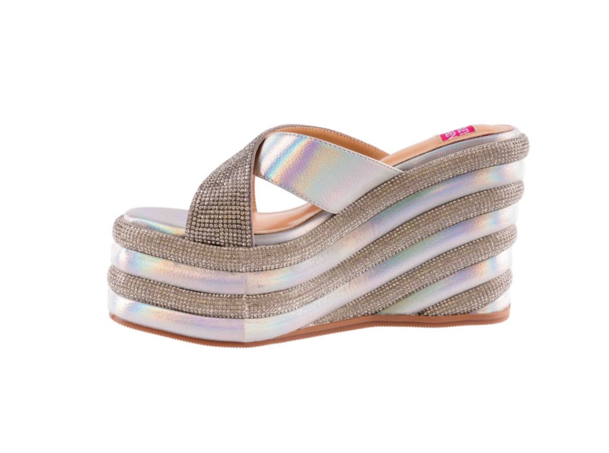 Carnival, Multi Metallic High Wedge Slide
