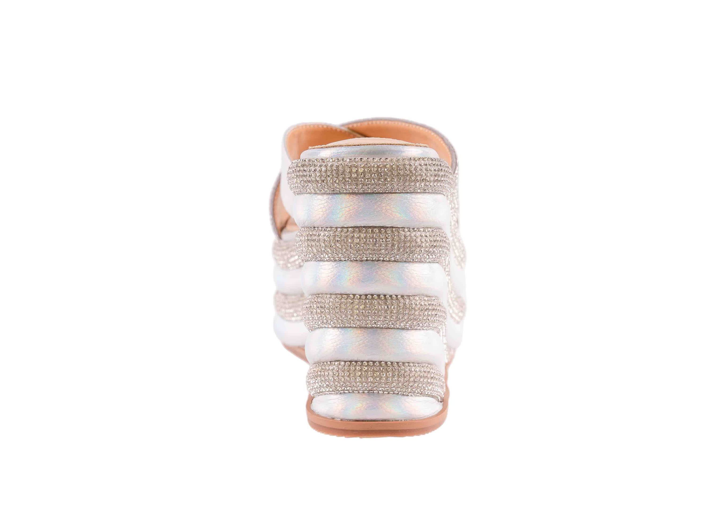 Carnival, Multi Metallic High Wedge Slide