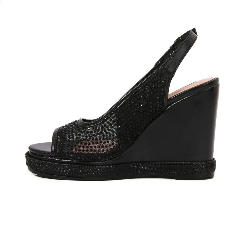 Belair, Mesh Wedge Sandal