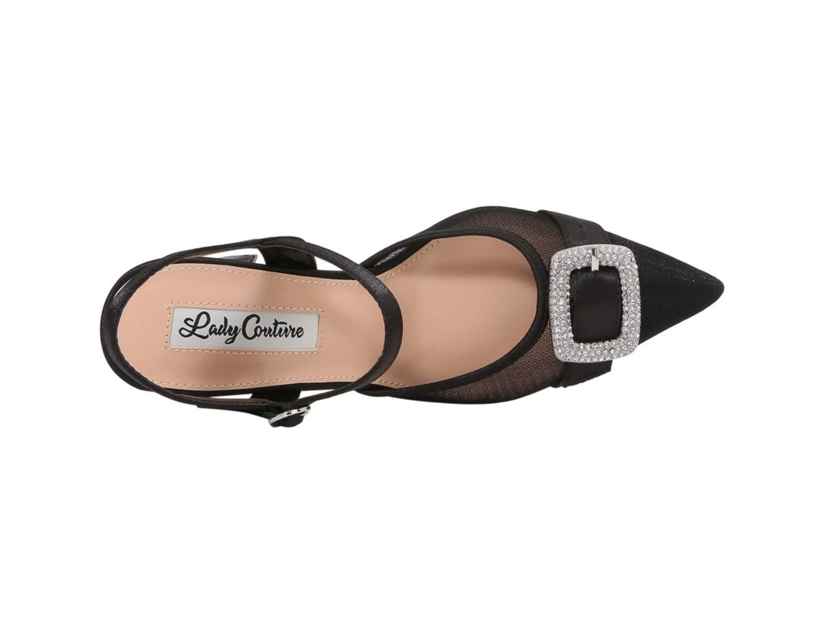 Bianca, Rhinestone Buckle Pump