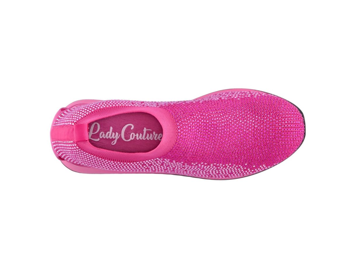 Bella, Glitz Slip-On Fashion Wedge Sneaker
