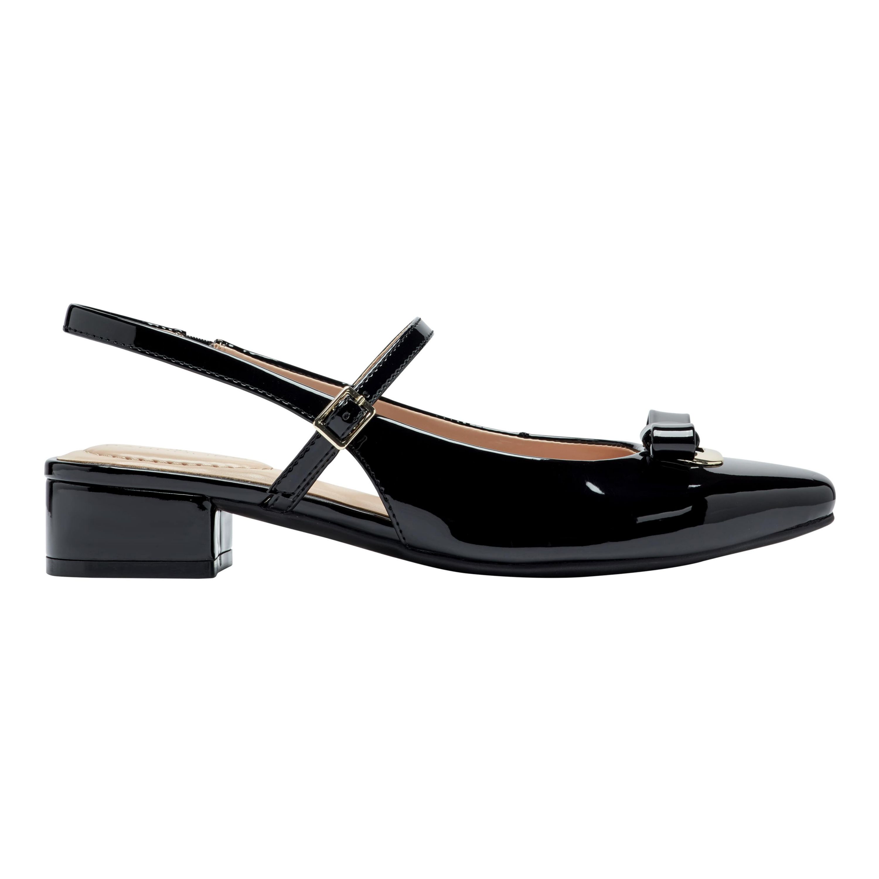 Adana Block Heel Dress Slingback Pumps
