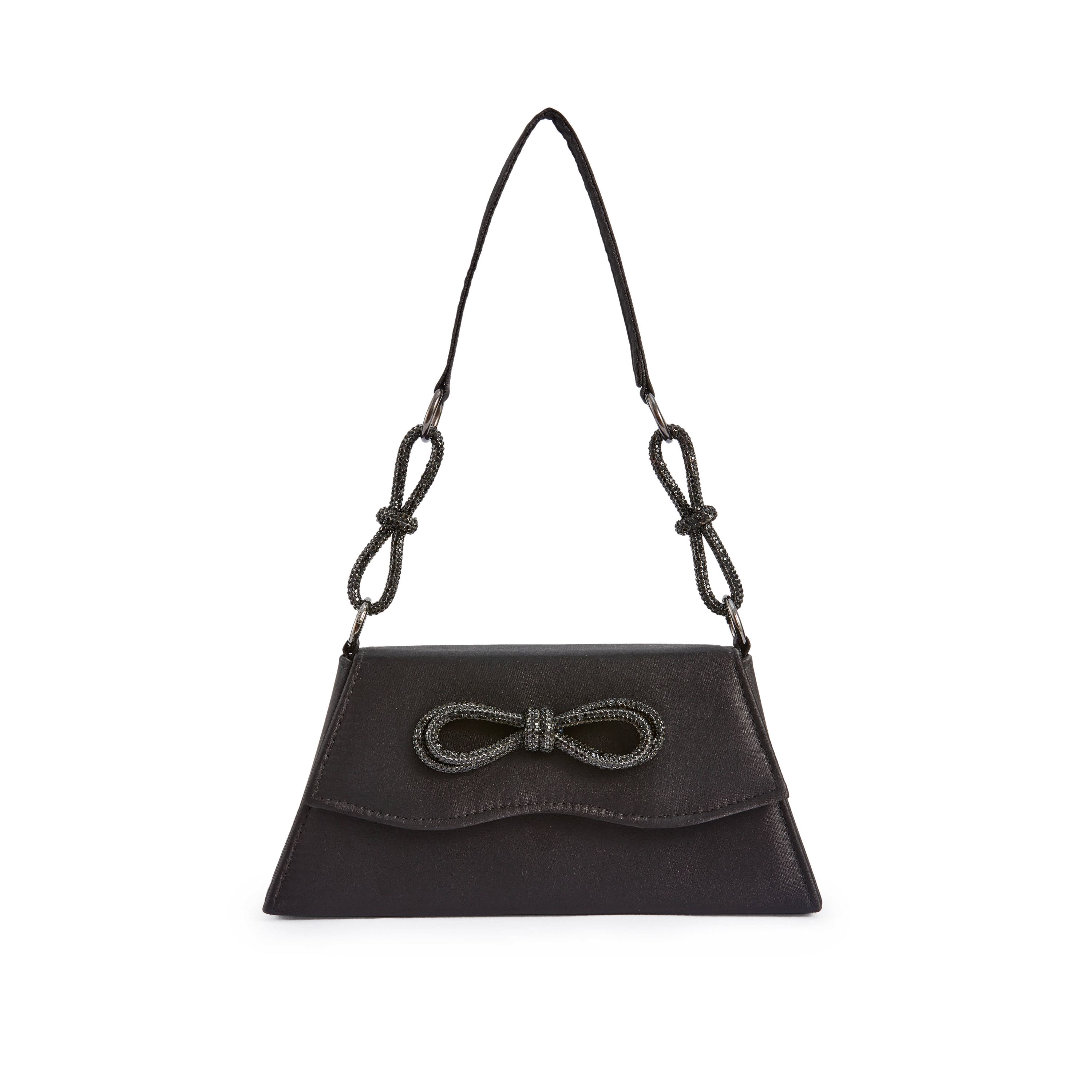 Amy, Elegant Hard Bag With Rhinestone