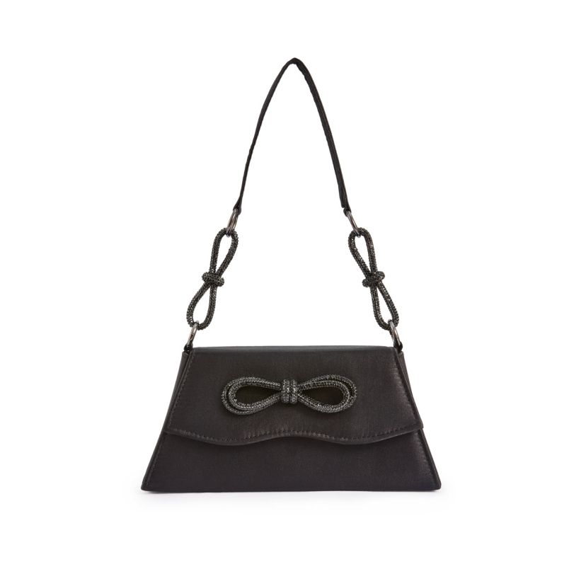 Amy, Elegant Hard Bag With Rhinestone