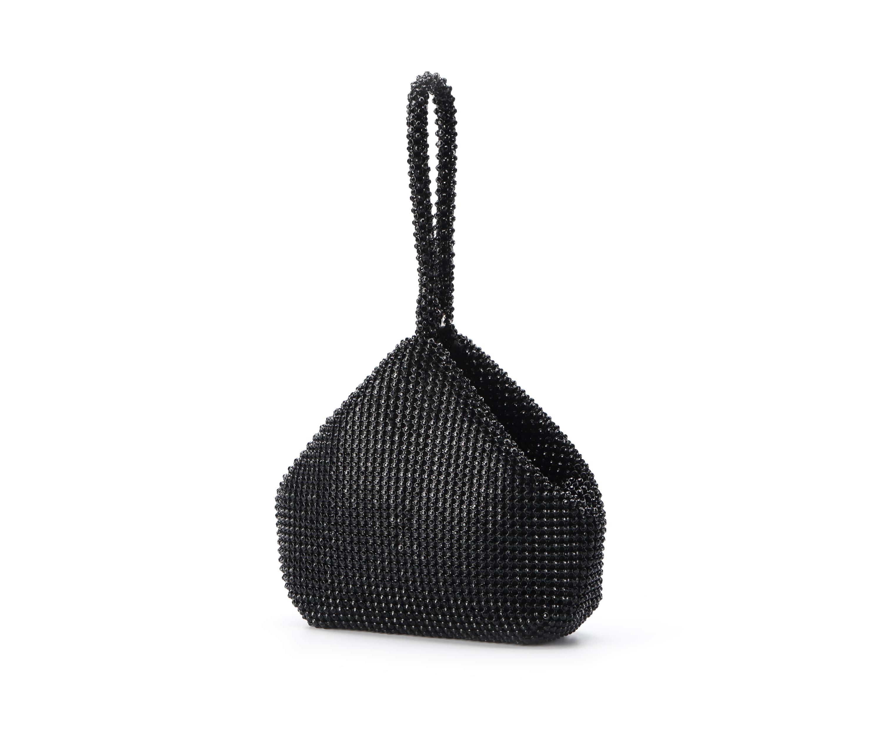 Bling, Rhinestone Covered Handle Bag