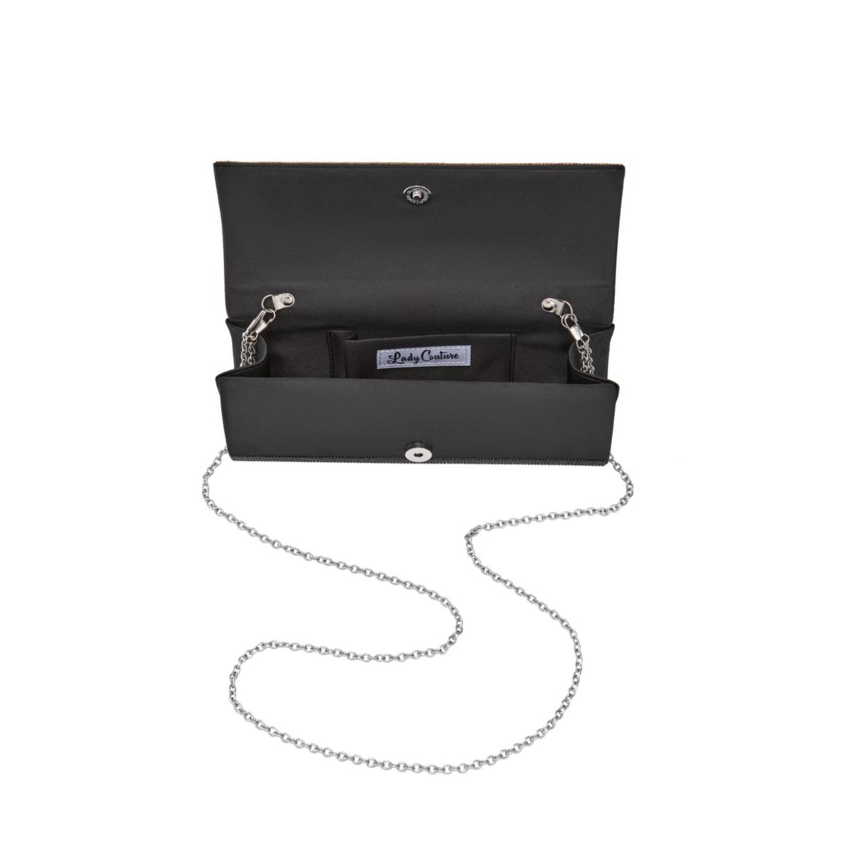 Tina, Radiant Rhinestone Envelope Clutch Bag