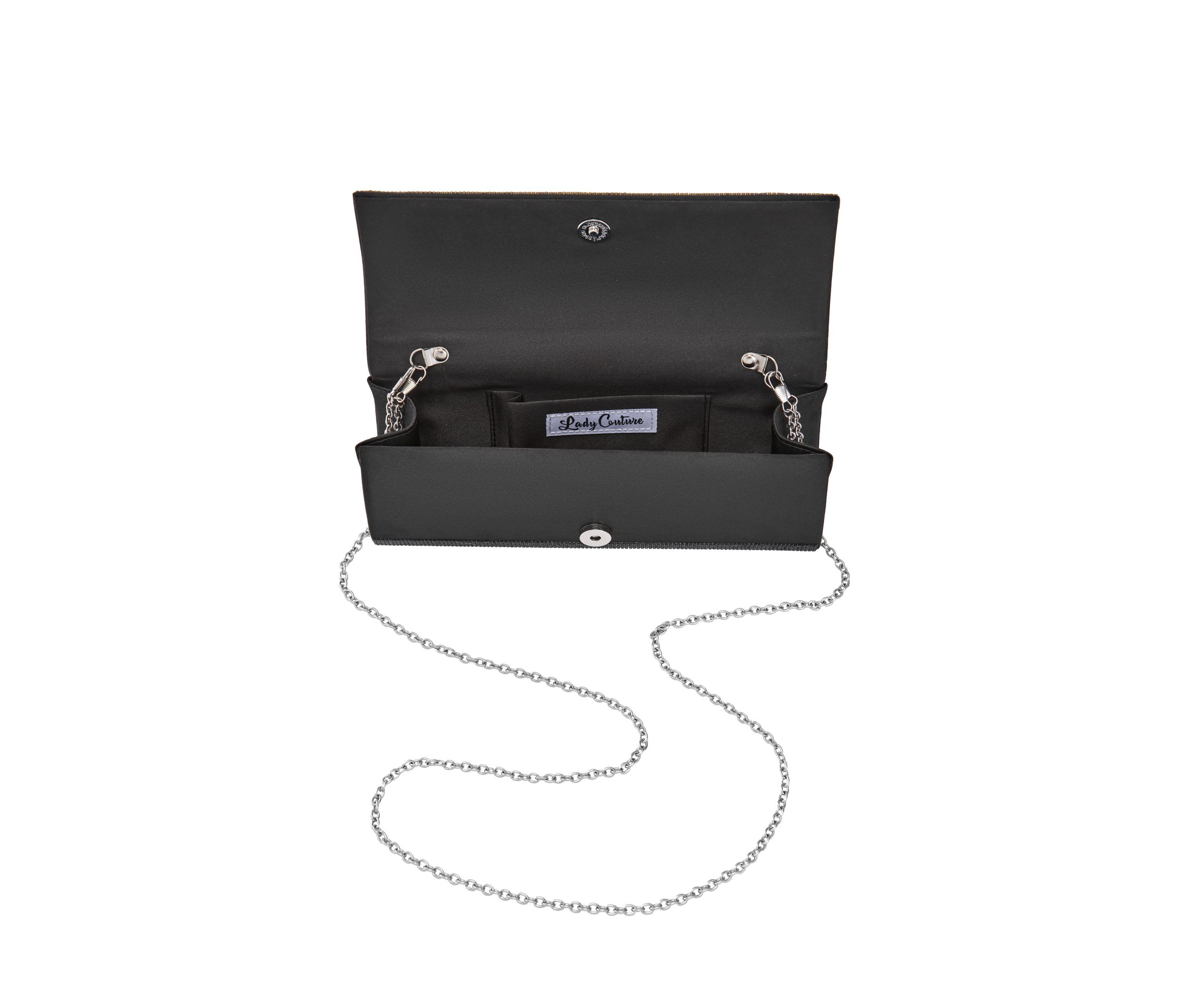 Tina, Radiant Rhinestone Envelope Clutch Bag