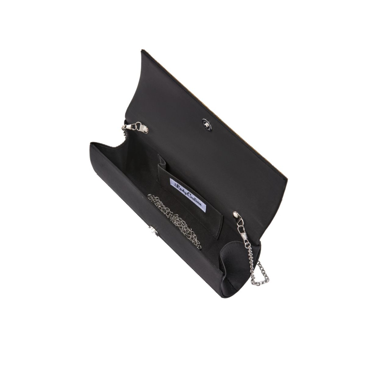 Tina, Radiant Rhinestone Envelope Clutch Bag