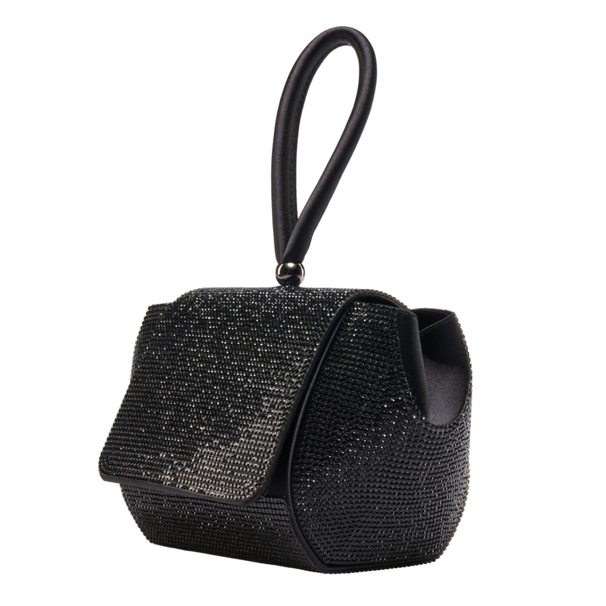 Rene, Architectural Rhinestone Evening Bag