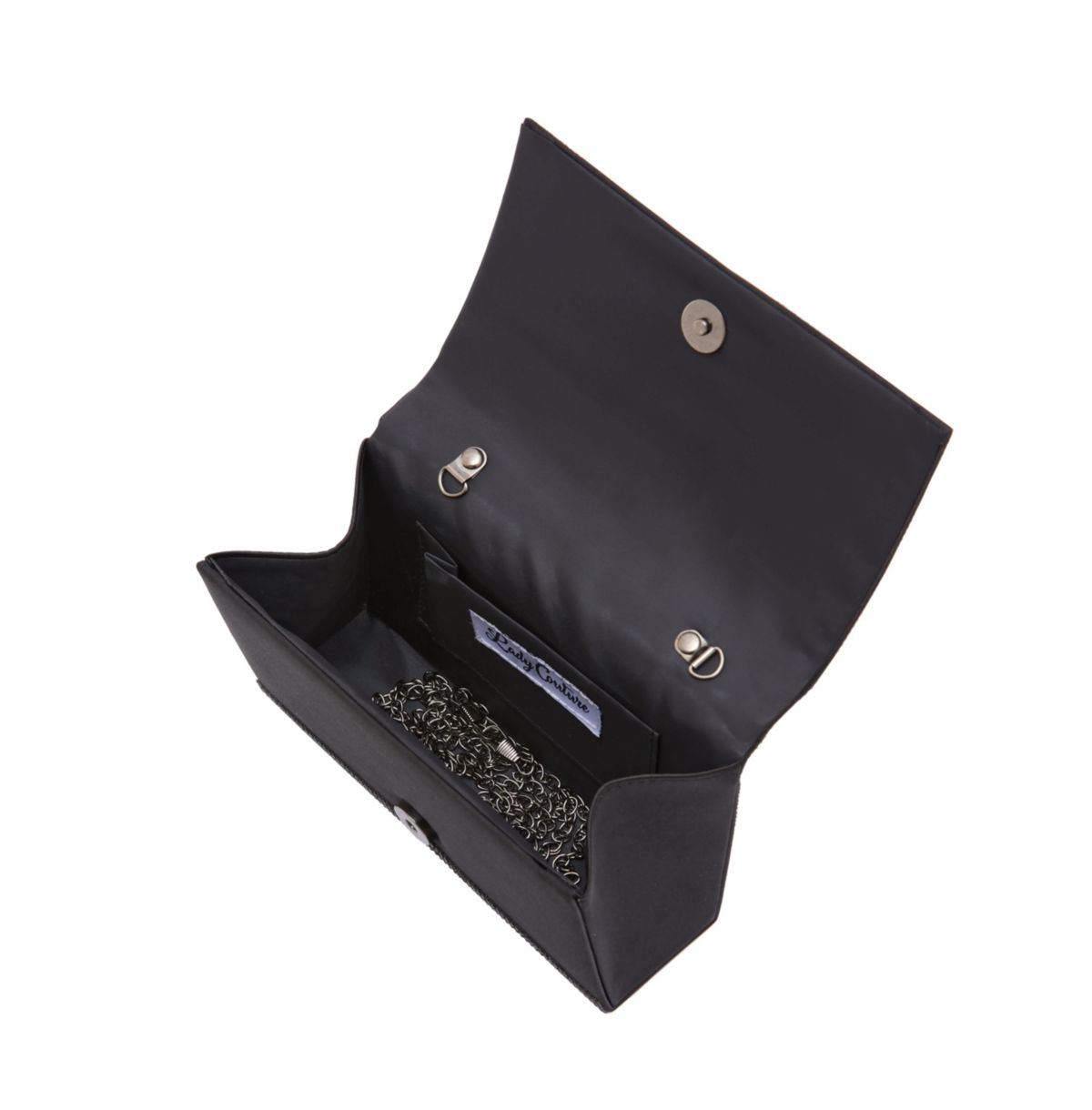 Cindy, Elegant Rhinestone Satin Handbag