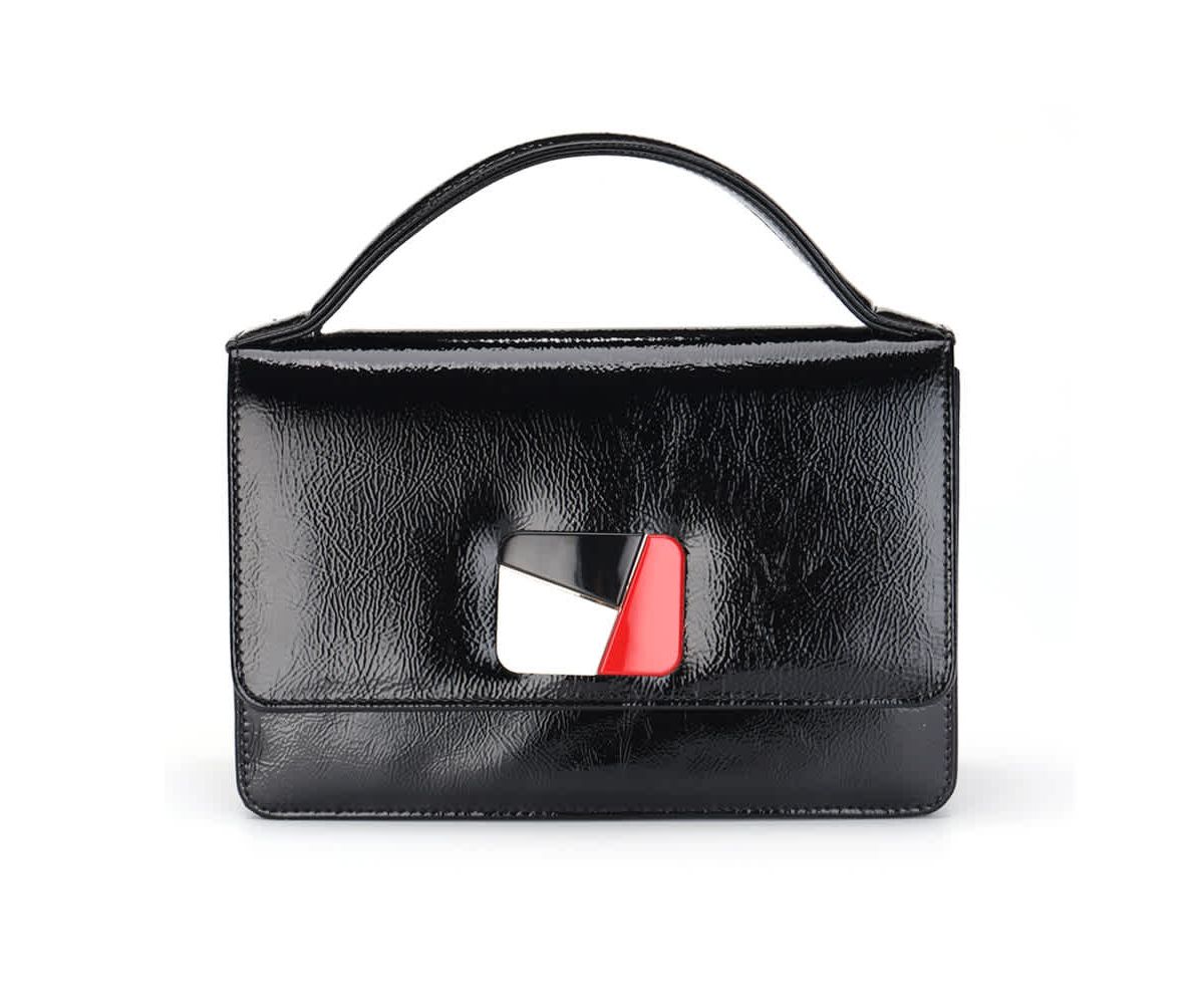 Sally, Multi Colorblock Clutch Bag