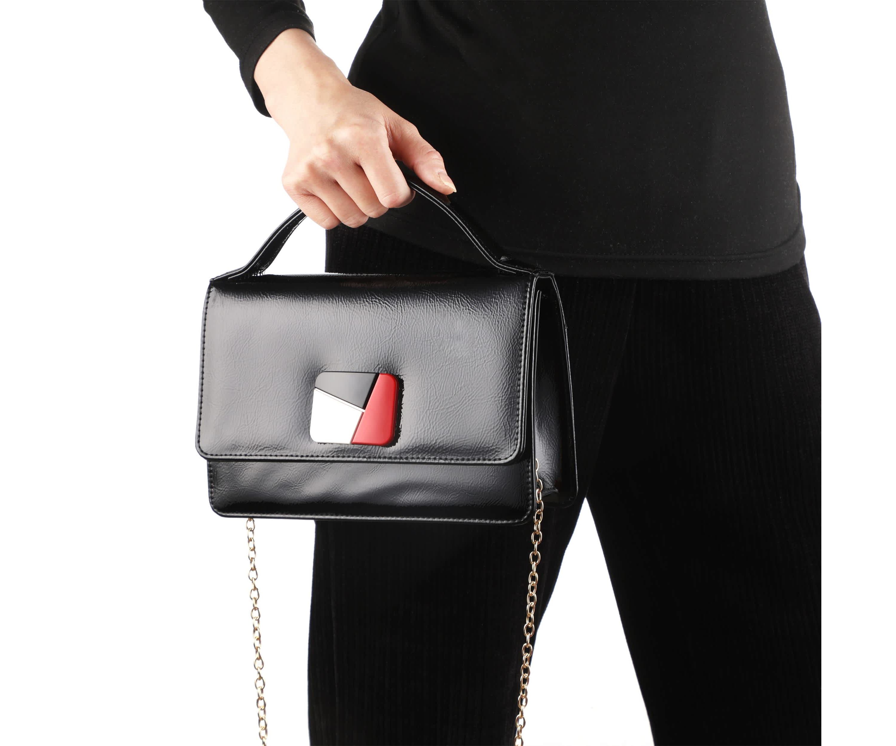 Sally, Multi Colorblock Clutch Bag