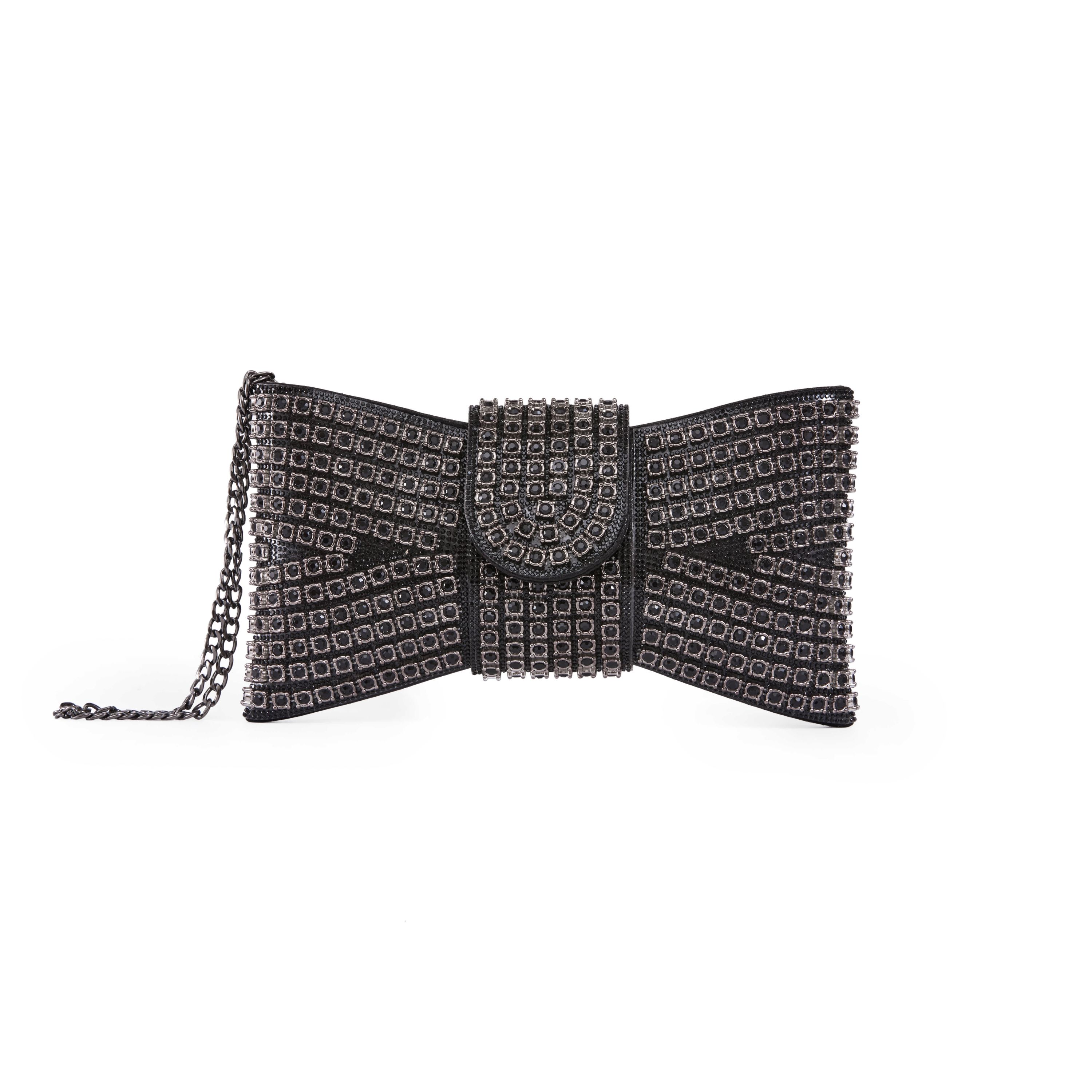 Ivy, Dazzling Bow Evening Clutch Bag