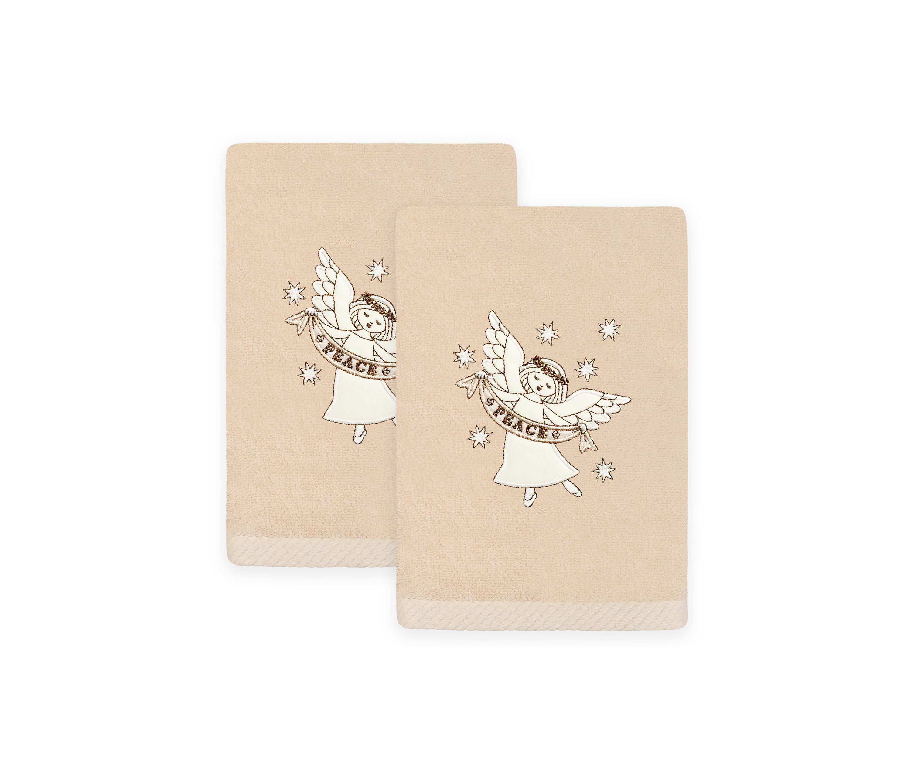 Christmas ANGEL Hand Towels Set of 2