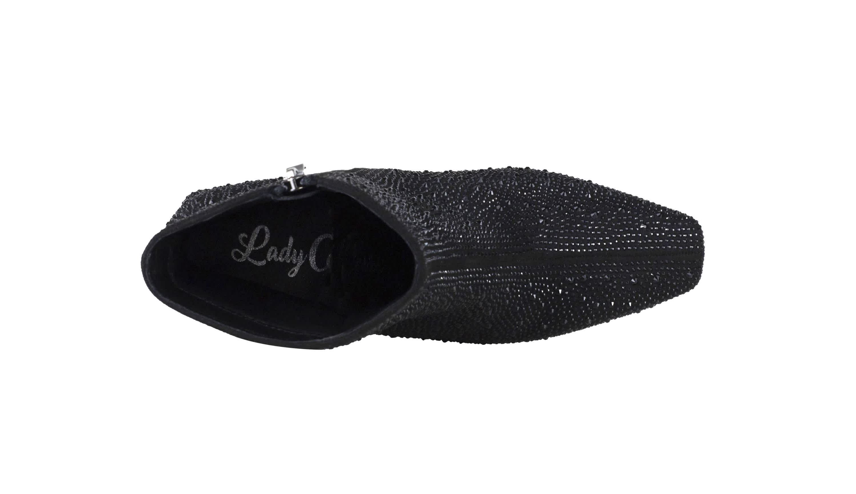 Bravo, Rhinestone Block Heel Bootie