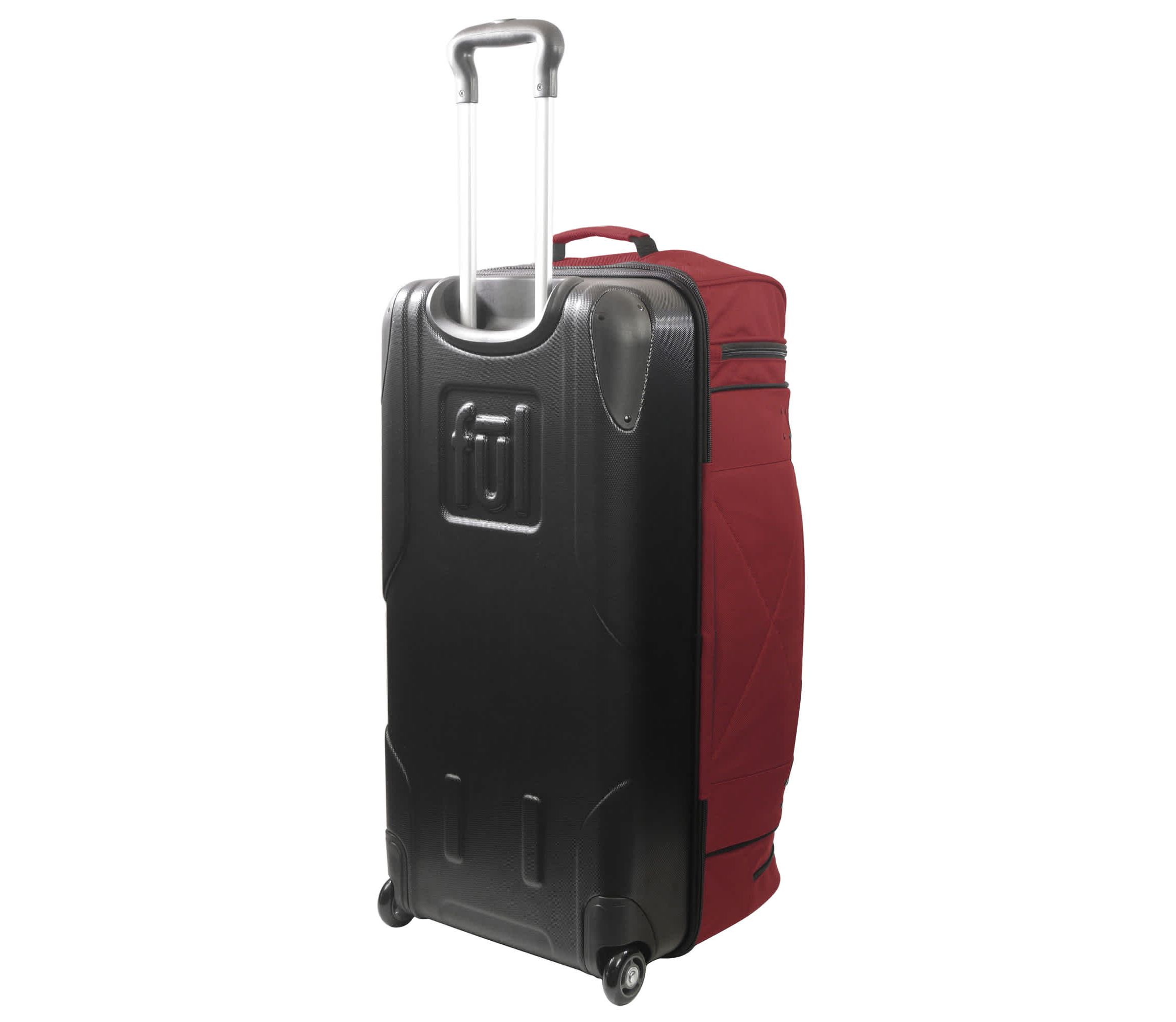 Workhorse 30" Split Level Dark Red FŪL Rolling Duffle Bag