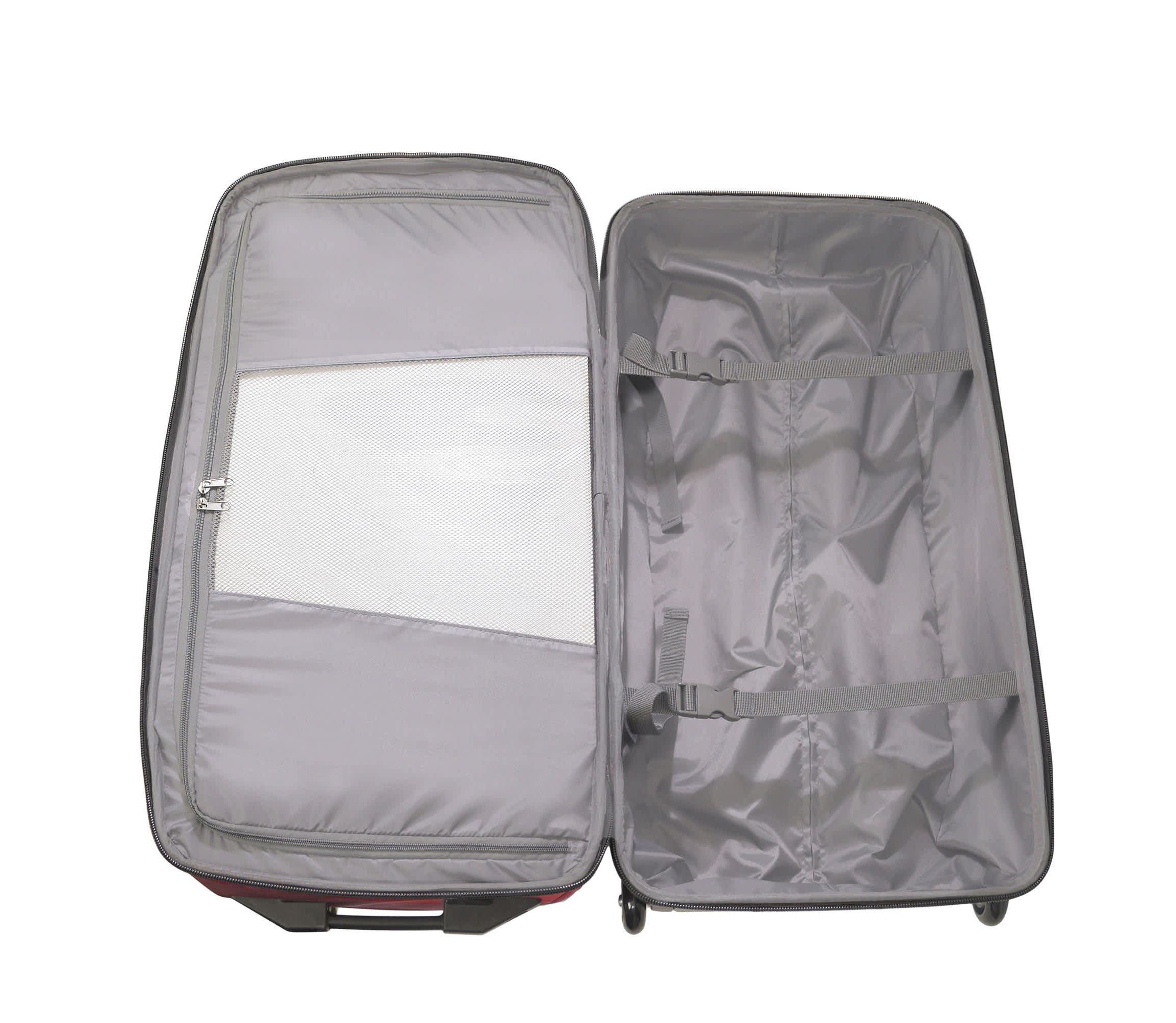 Workhorse 30" Split Level Dark Red FŪL Rolling Duffle Bag