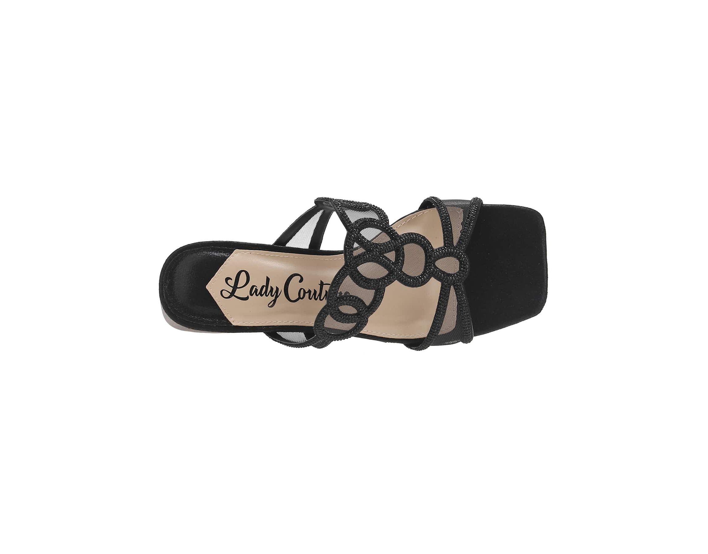Fab, Rhinestone Mesh Slide