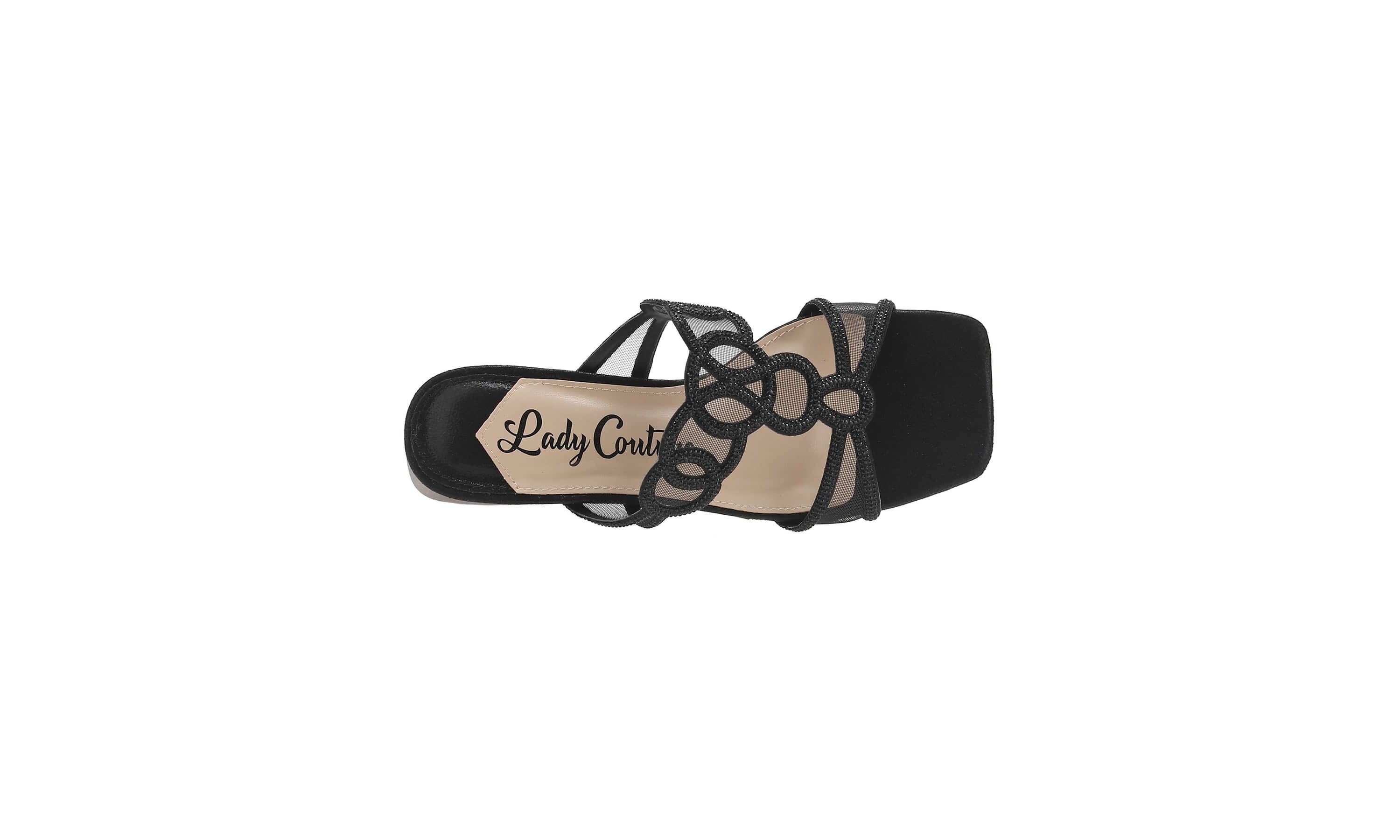 Fab, Rhinestone Mesh Slide