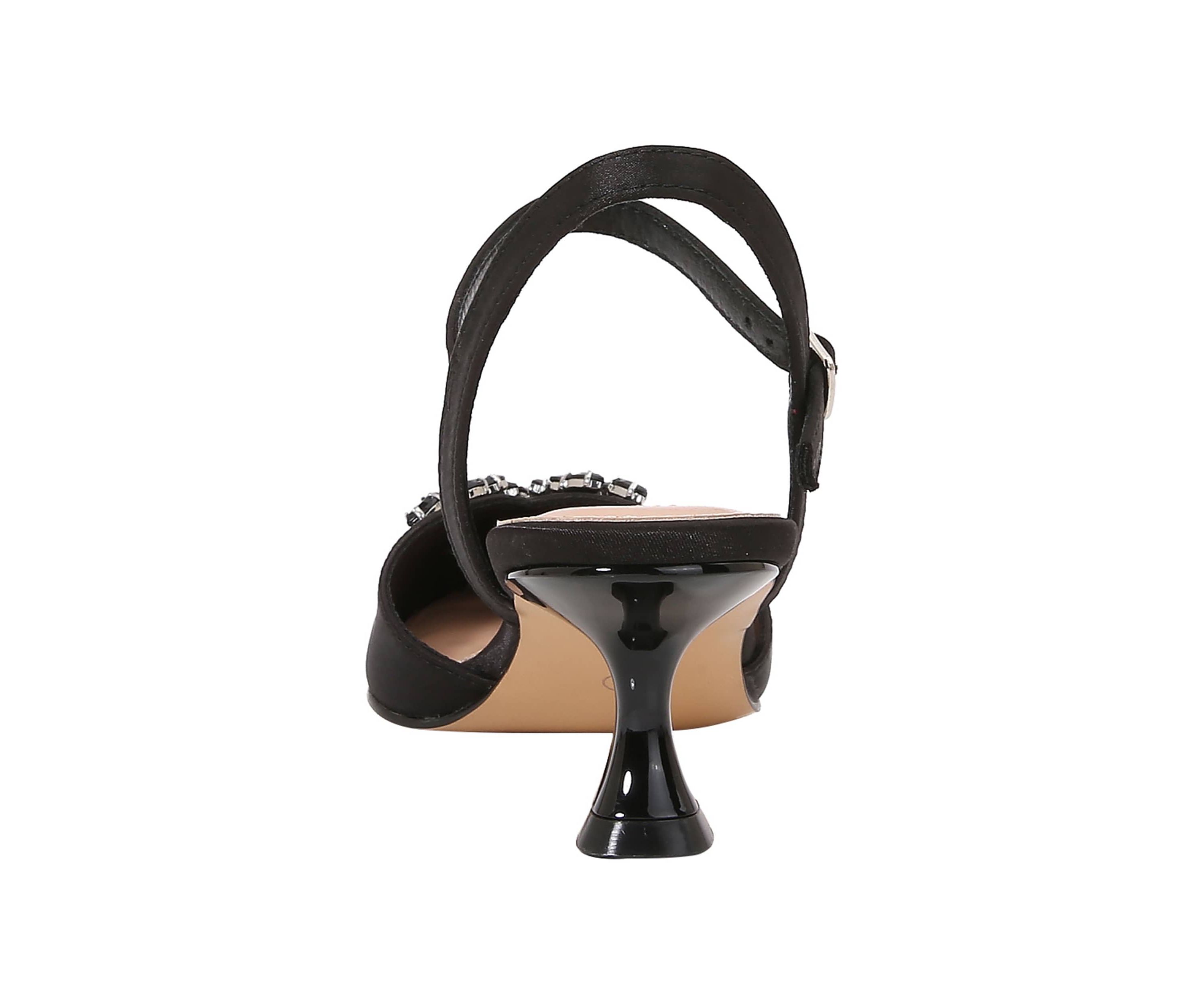 Classy, Satin Jewel Ornament Sandal
