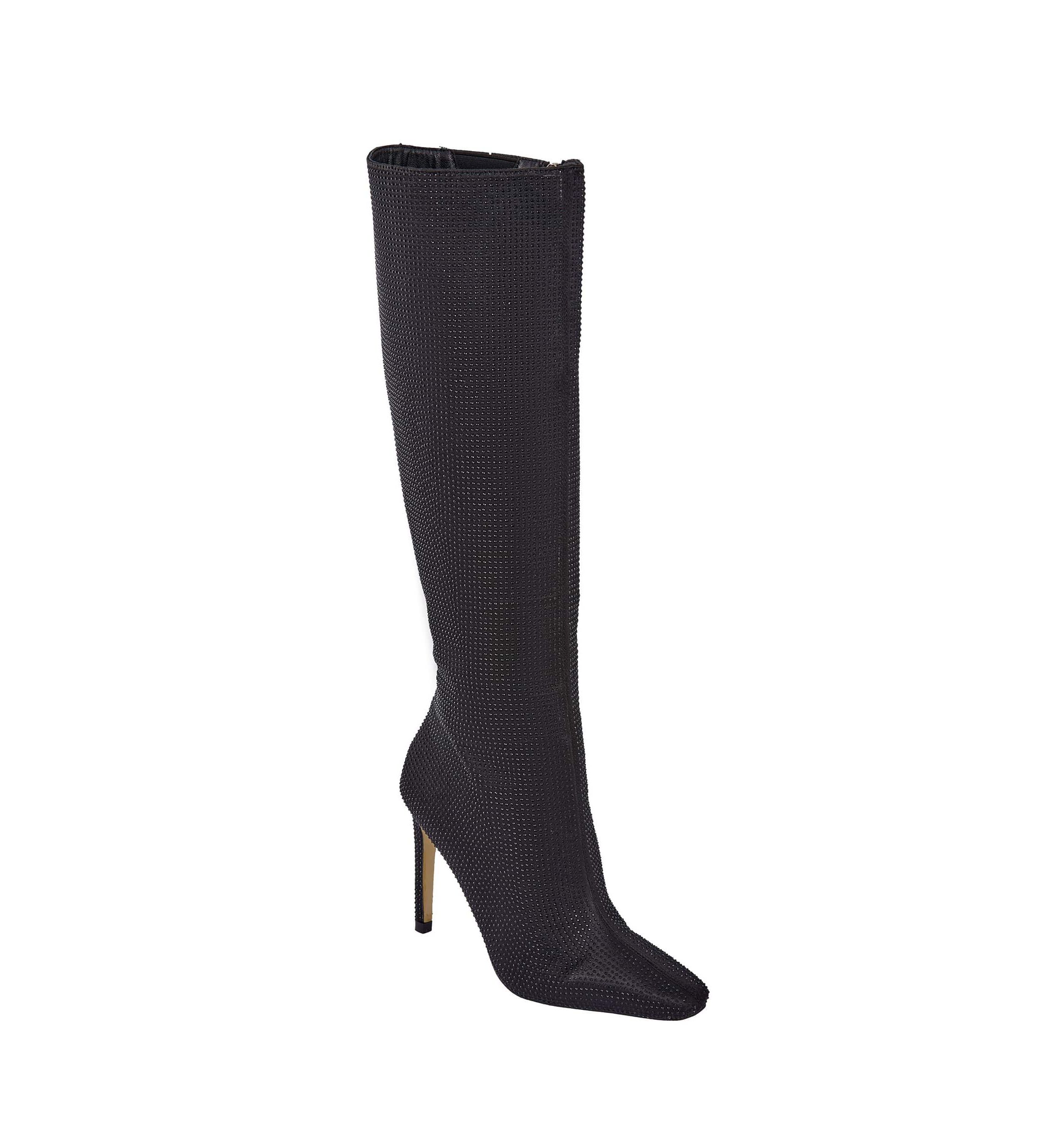 Diamond, Tall High Heel Rhinestone Boot