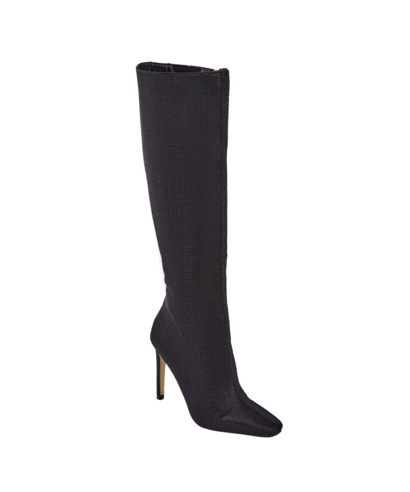 Diamond, Tall High Heel Rhinestone Boot