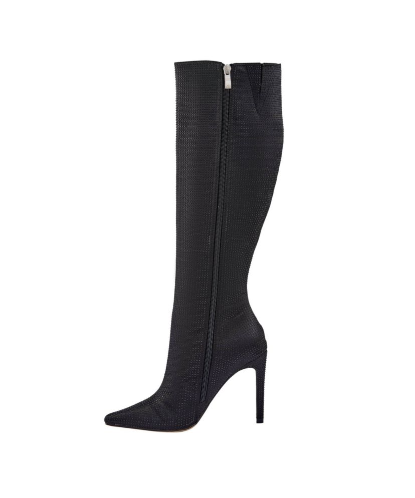 Diamond, Tall High Heel Rhinestone Boot