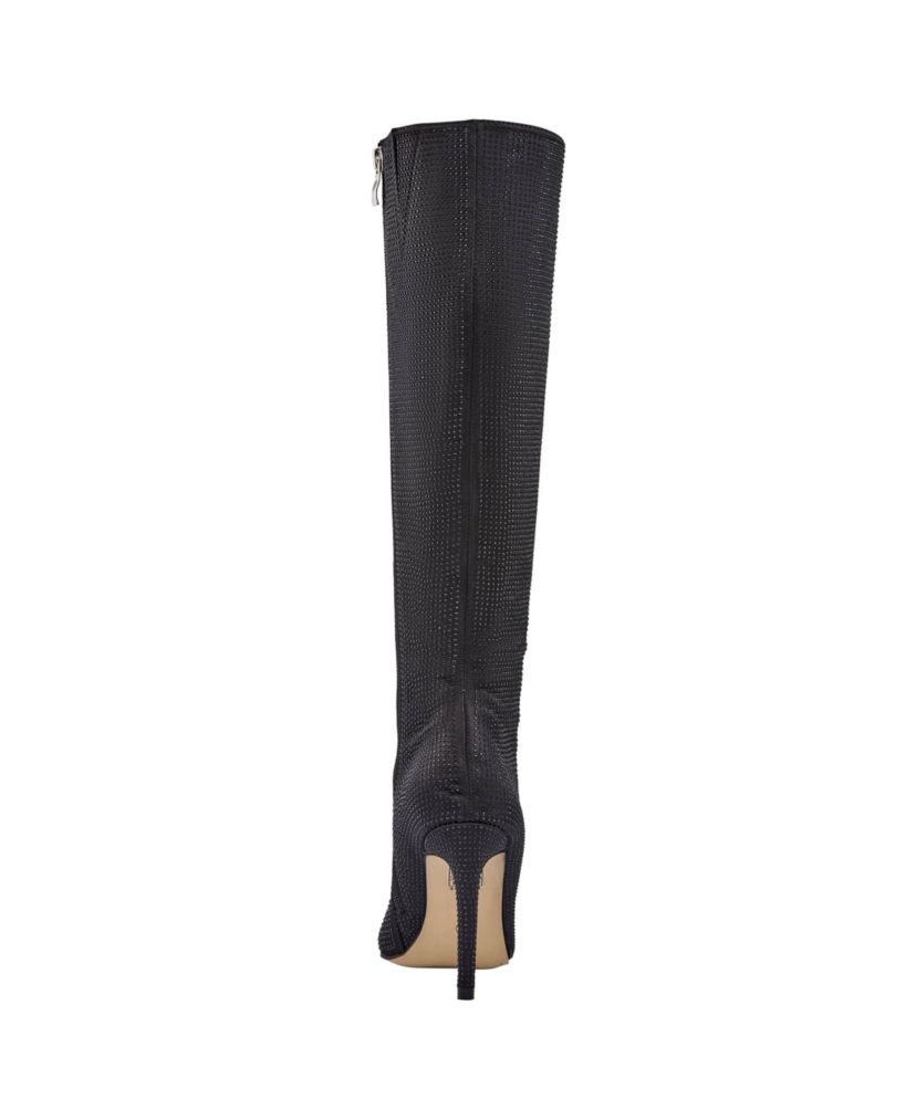Diamond, Tall High Heel Rhinestone Boot