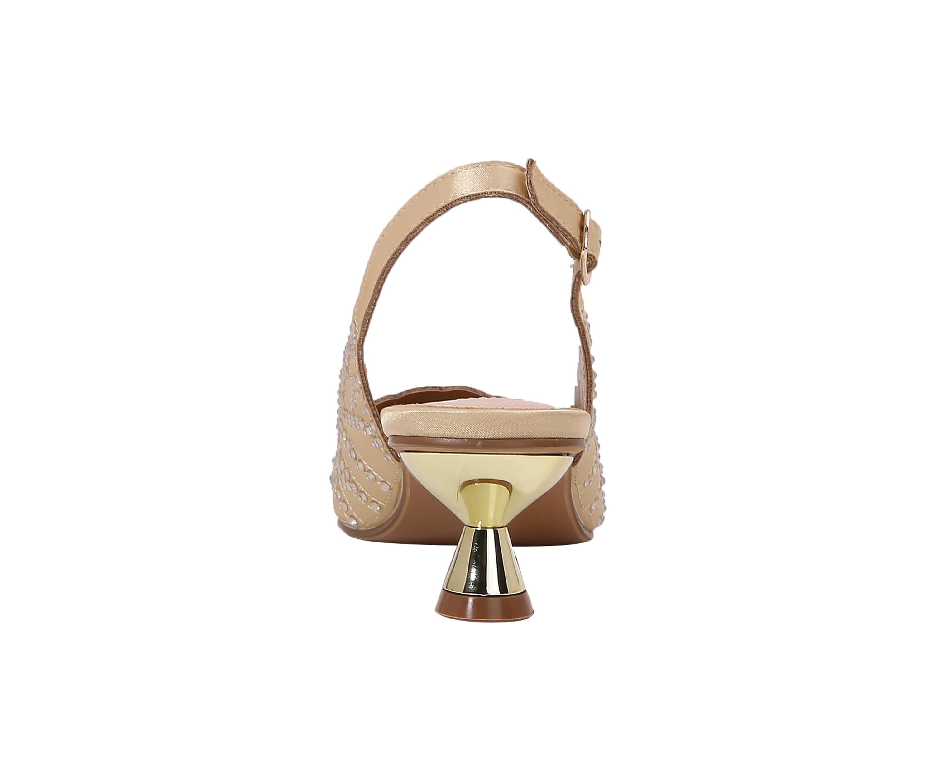 Kaite, Scallop Top Line Slingback