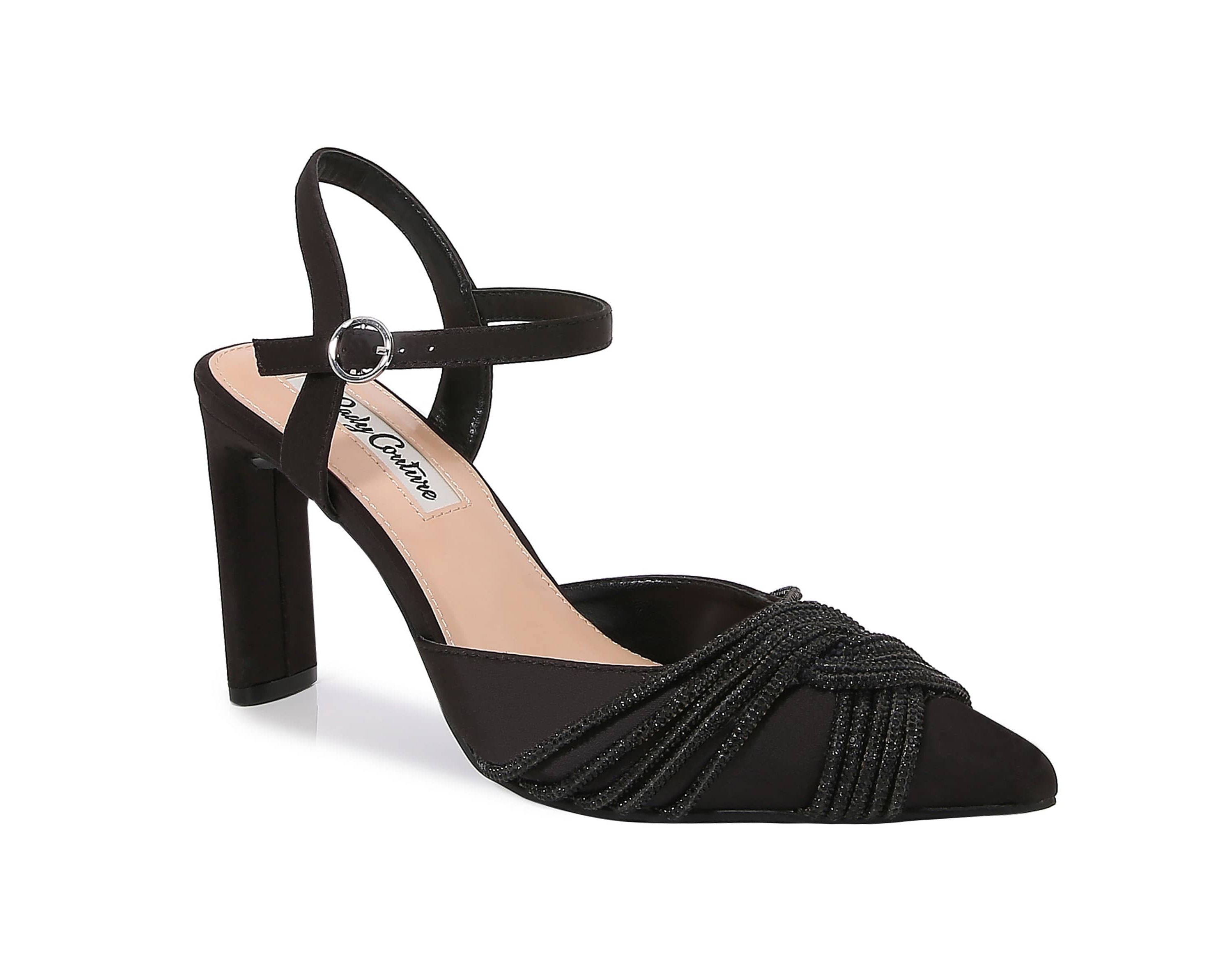 Fay, Satin Rhinestone Pump