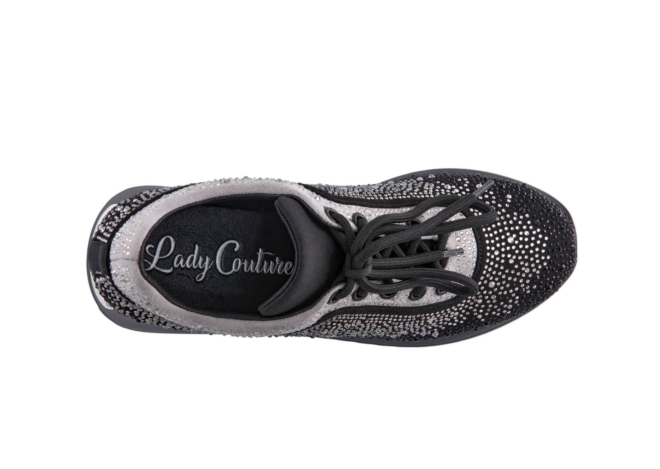Jackpot, Glitz Fashion Athletic Sneaker On A Spring Look Wedge