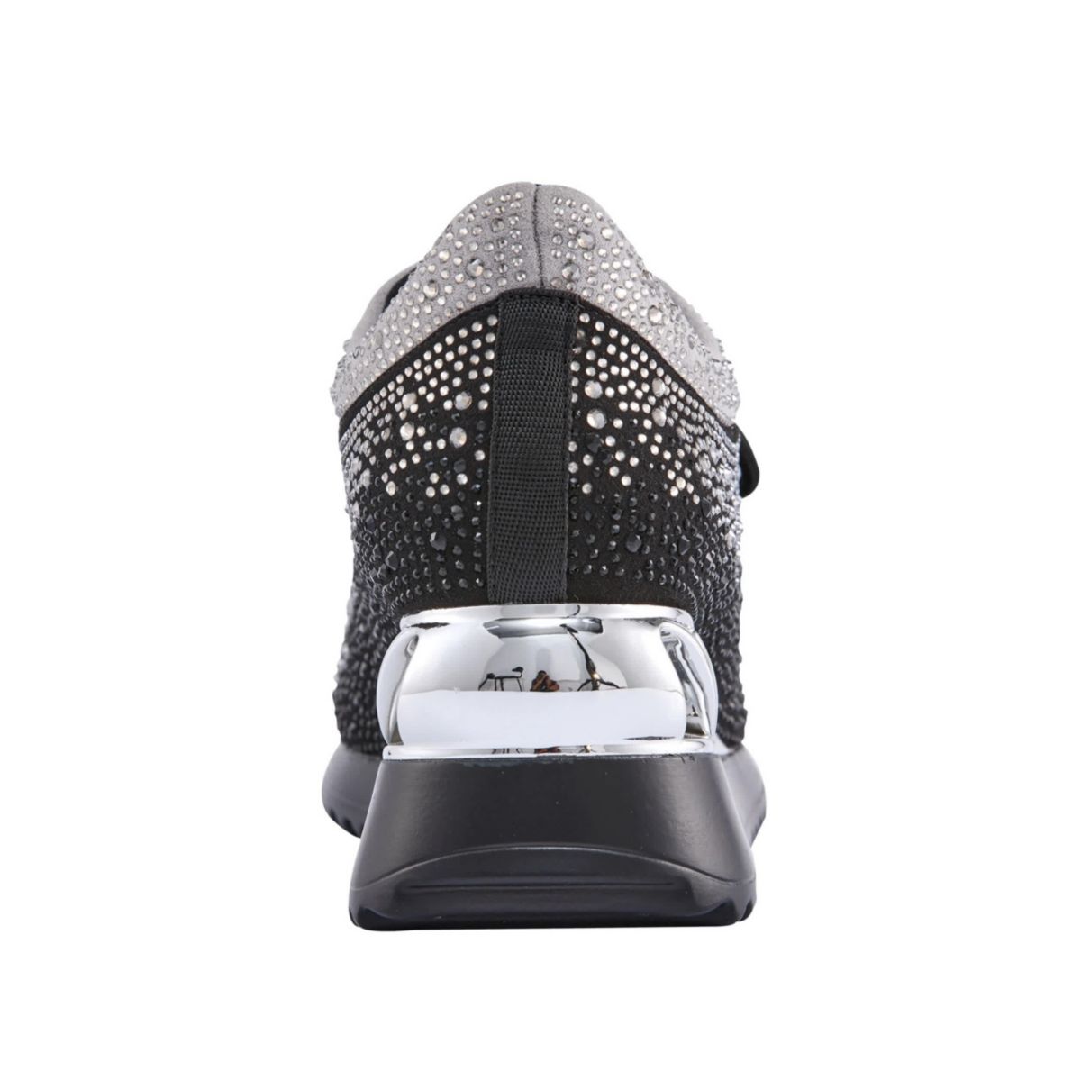 Jackpot, Glitz Fashion Athletic Sneaker On A Spring Look Wedge