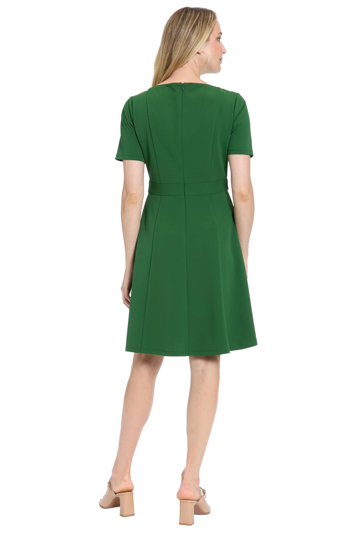 FIT & FLARE WITH HARDWARE DETAIL