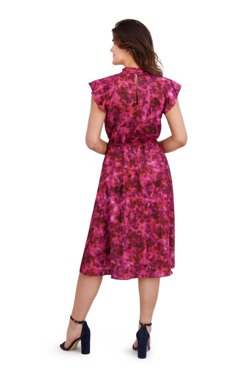 Flutter Sleeve Midi