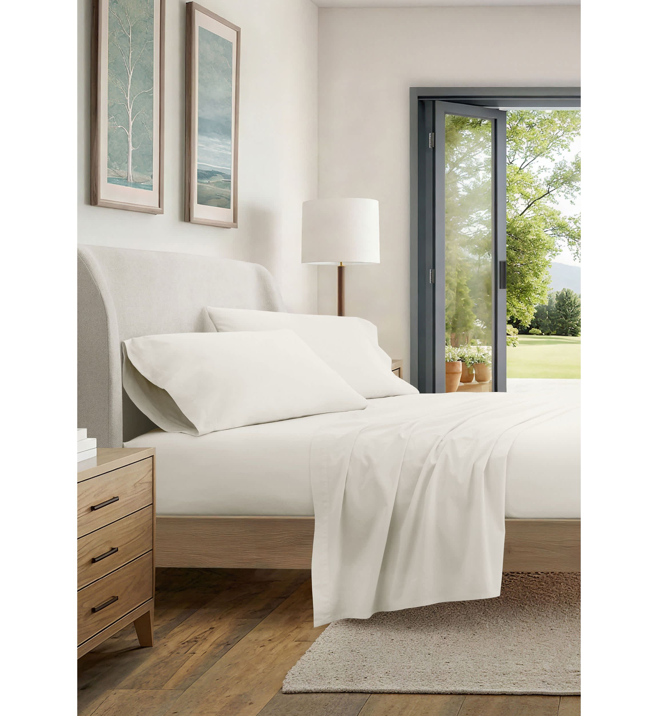 Ultra Soft 100% Cotton Solid Sheet Set