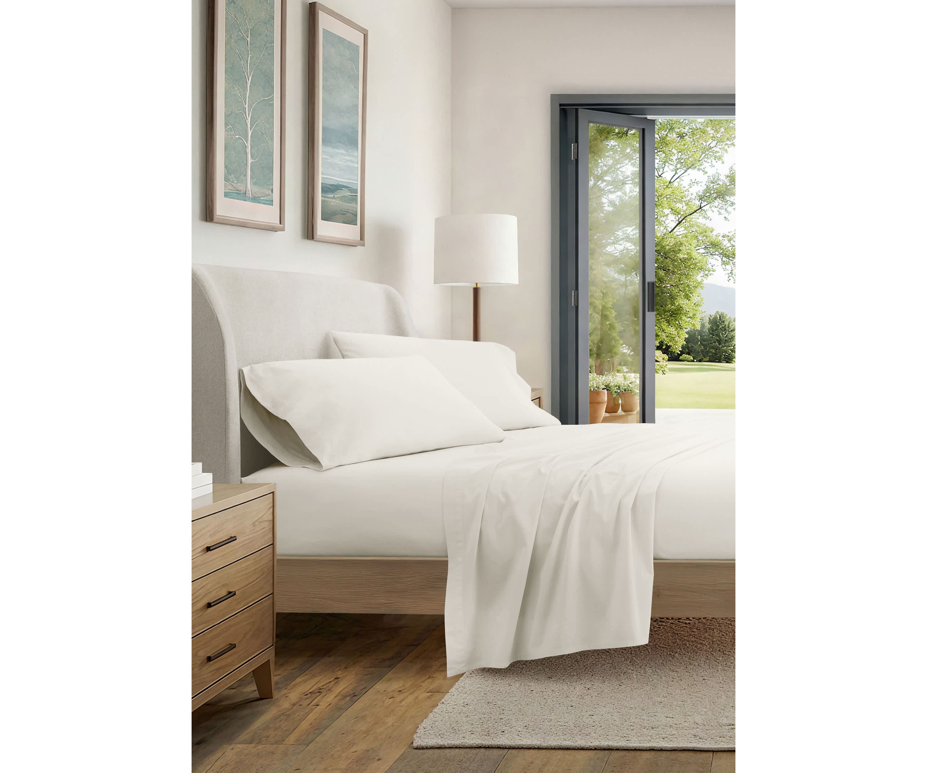 Ultra Soft 100% Cotton Solid Sheet Set