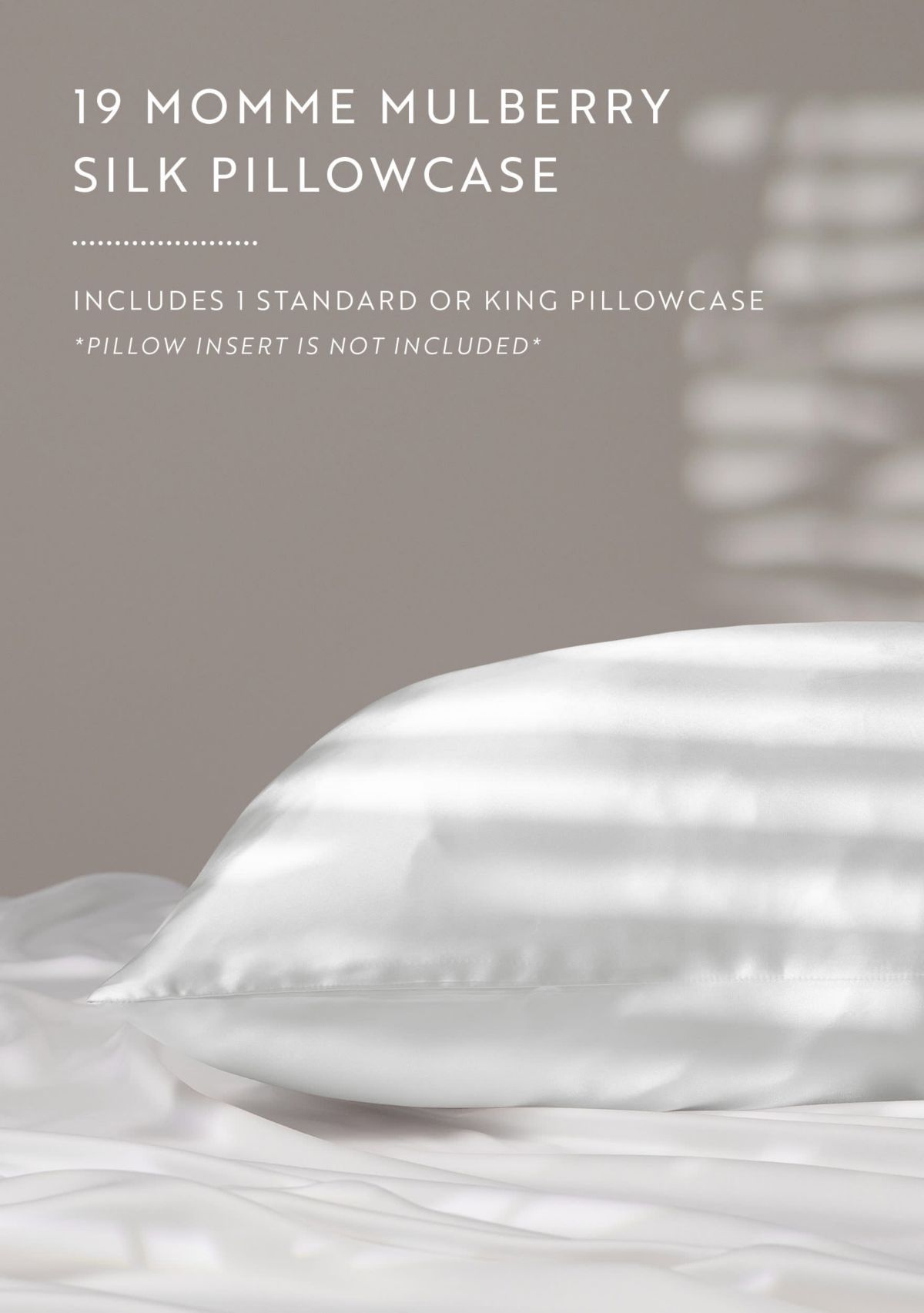 100% Mulberry Silk Pillowcase