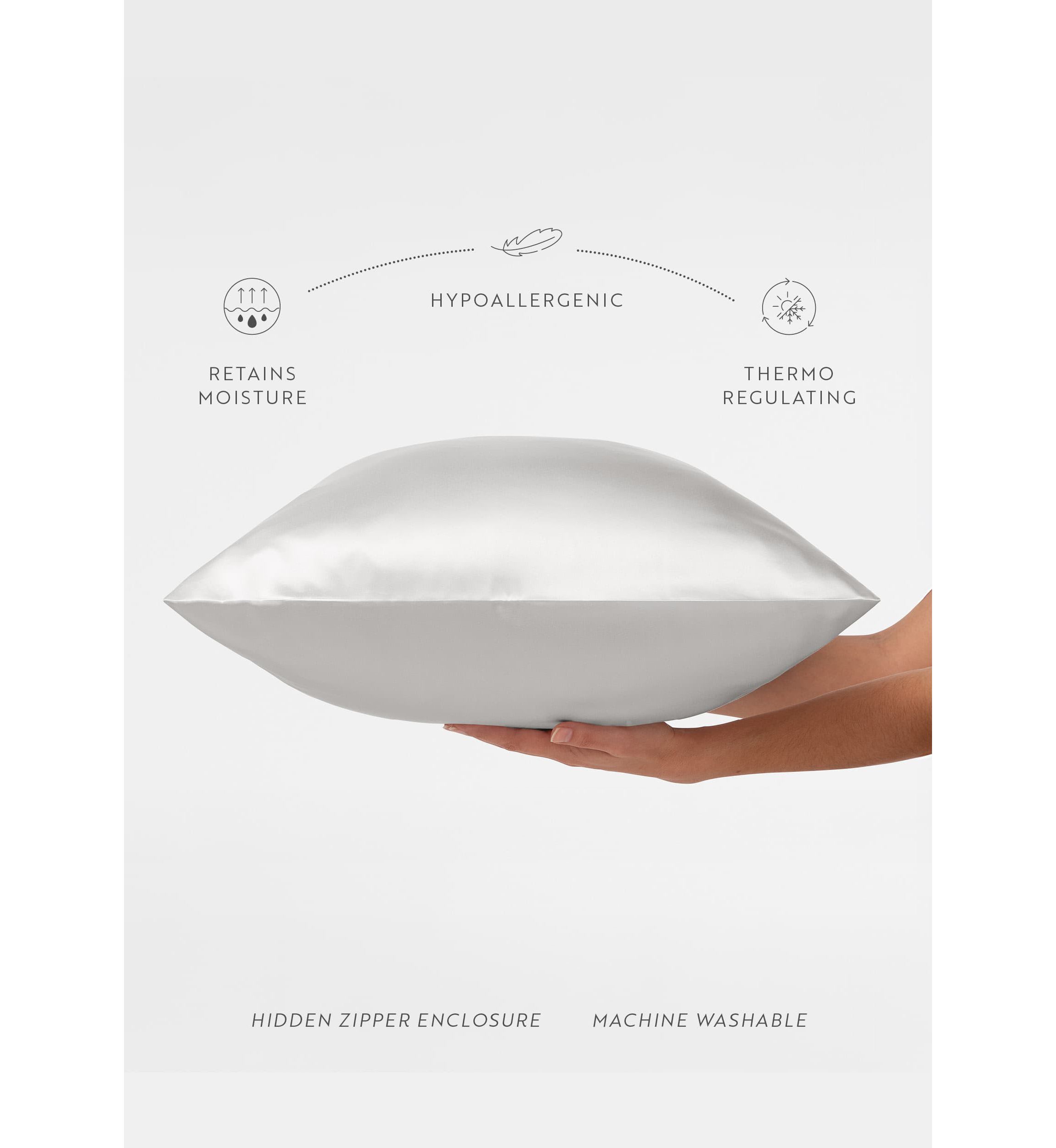 100% Mulberry Silk Pillowcase